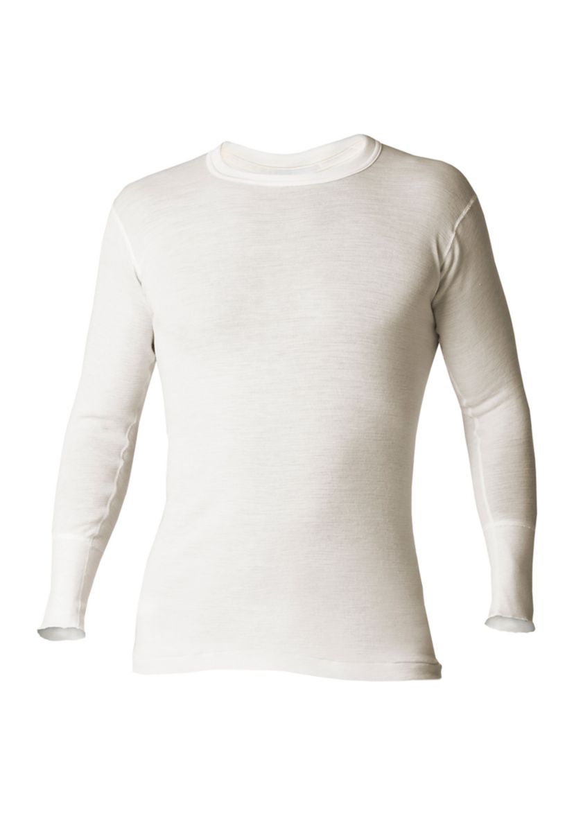 Superwash Wool Thermal Long Sleeve Undershirt