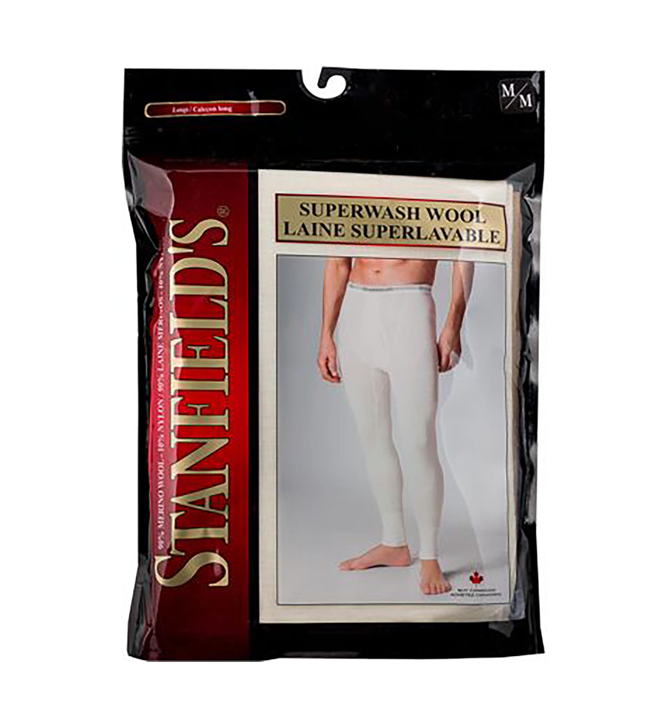 Superwash Wool Thermal Long Johns Underwear