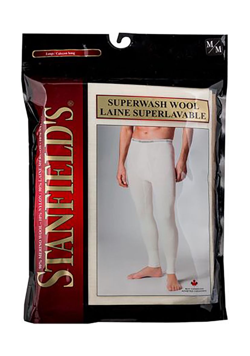 Superwash Wool Thermal Long Johns Underwear