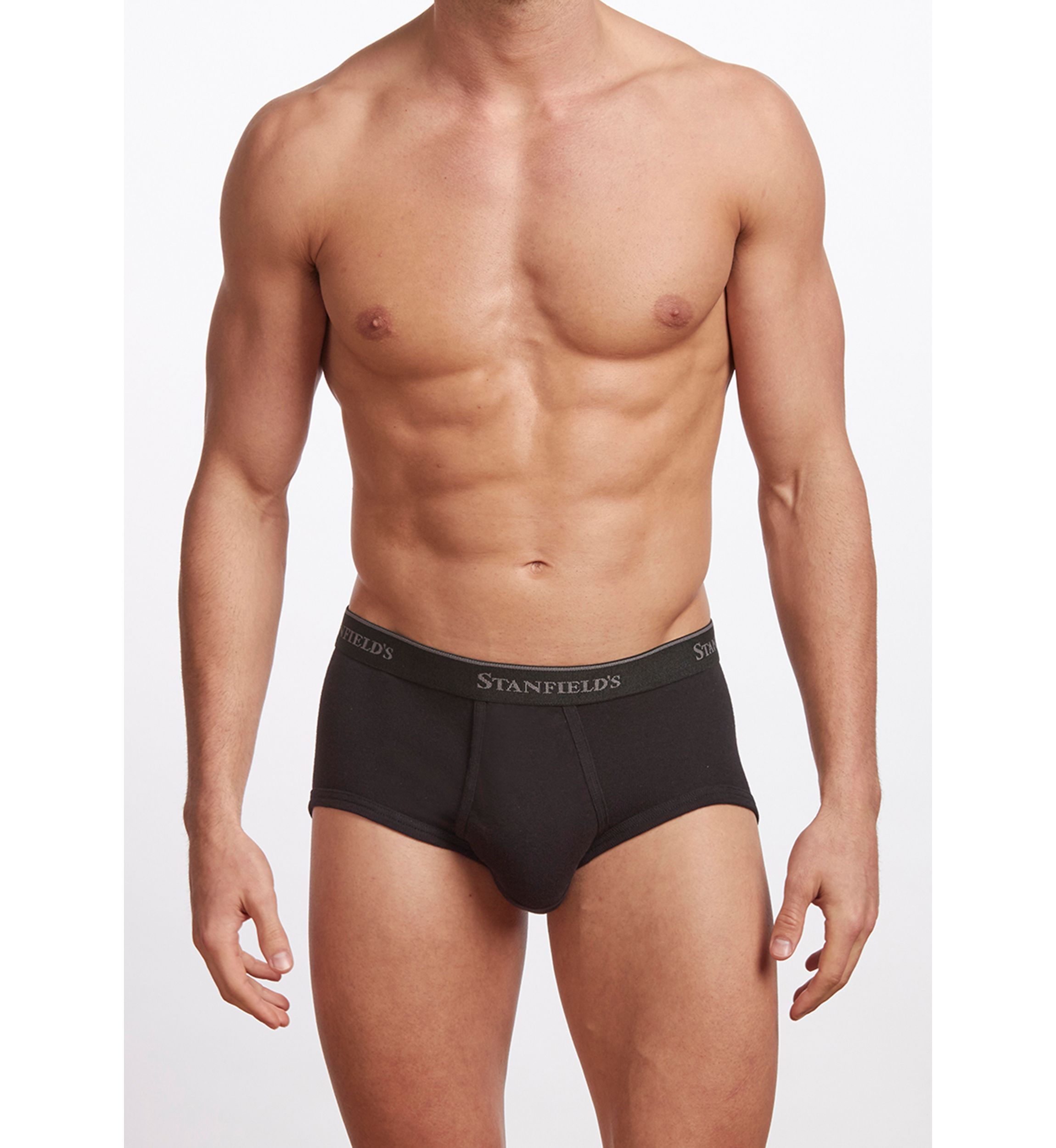 Mens Premium 100% Cotton Brief Underwear- 3 Pack