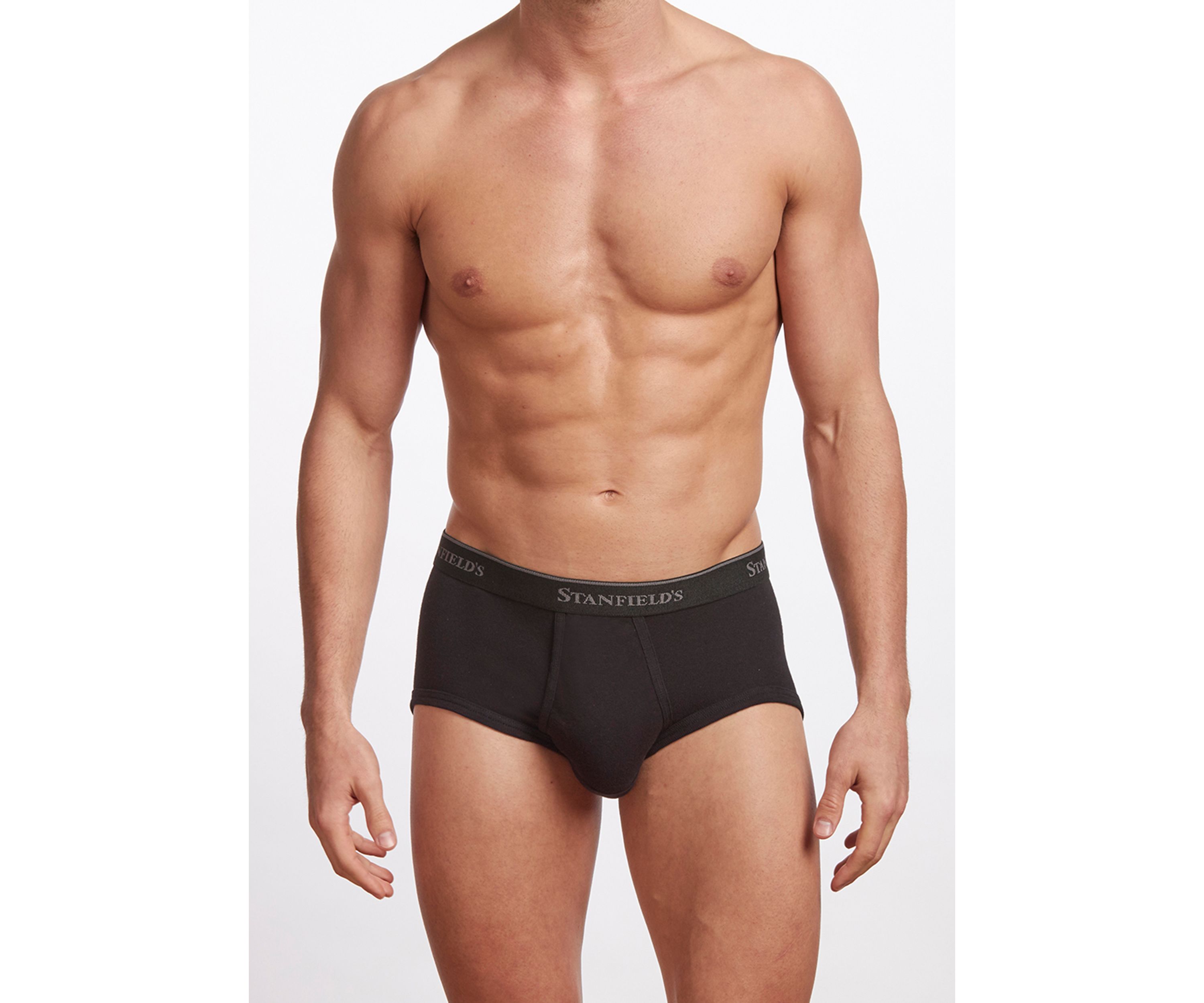 Mens Premium 100% Cotton Brief Underwear- 3 Pack