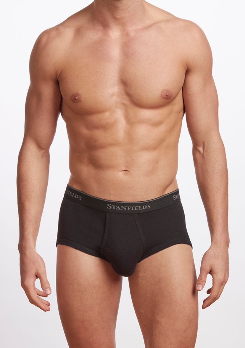 Mens Premium 100% Cotton Brief Underwear- 3 Pack