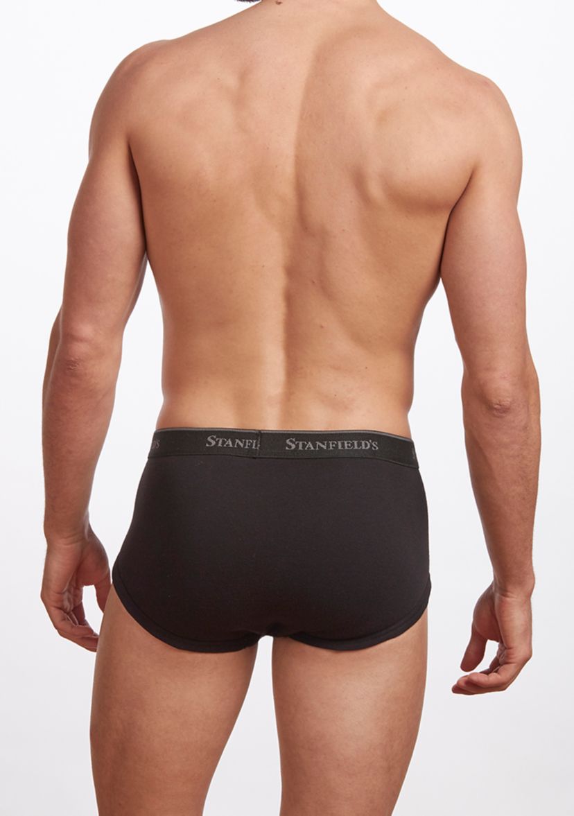 Mens Premium 100% Cotton Brief Underwear- 3 Pack