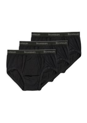 Men's Premium 100% Cotton Brief Underwear- 3 Pack