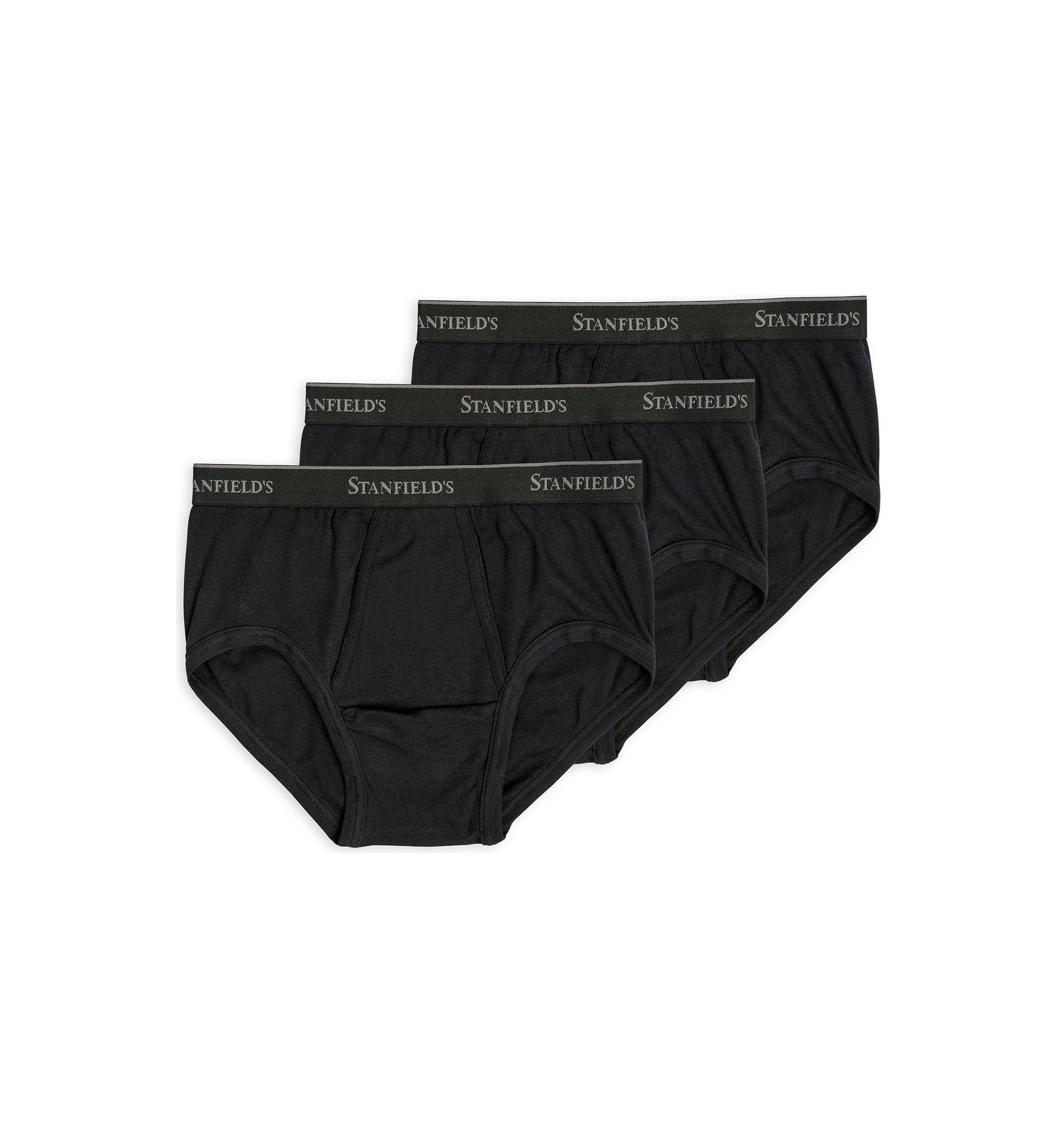 Mens Premium 100% Cotton Brief Underwear- 3 Pack