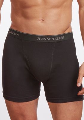 Stanfield's Men's Premium 100% Cotton Boxer Brief Underwear- 2 Pack | Belk