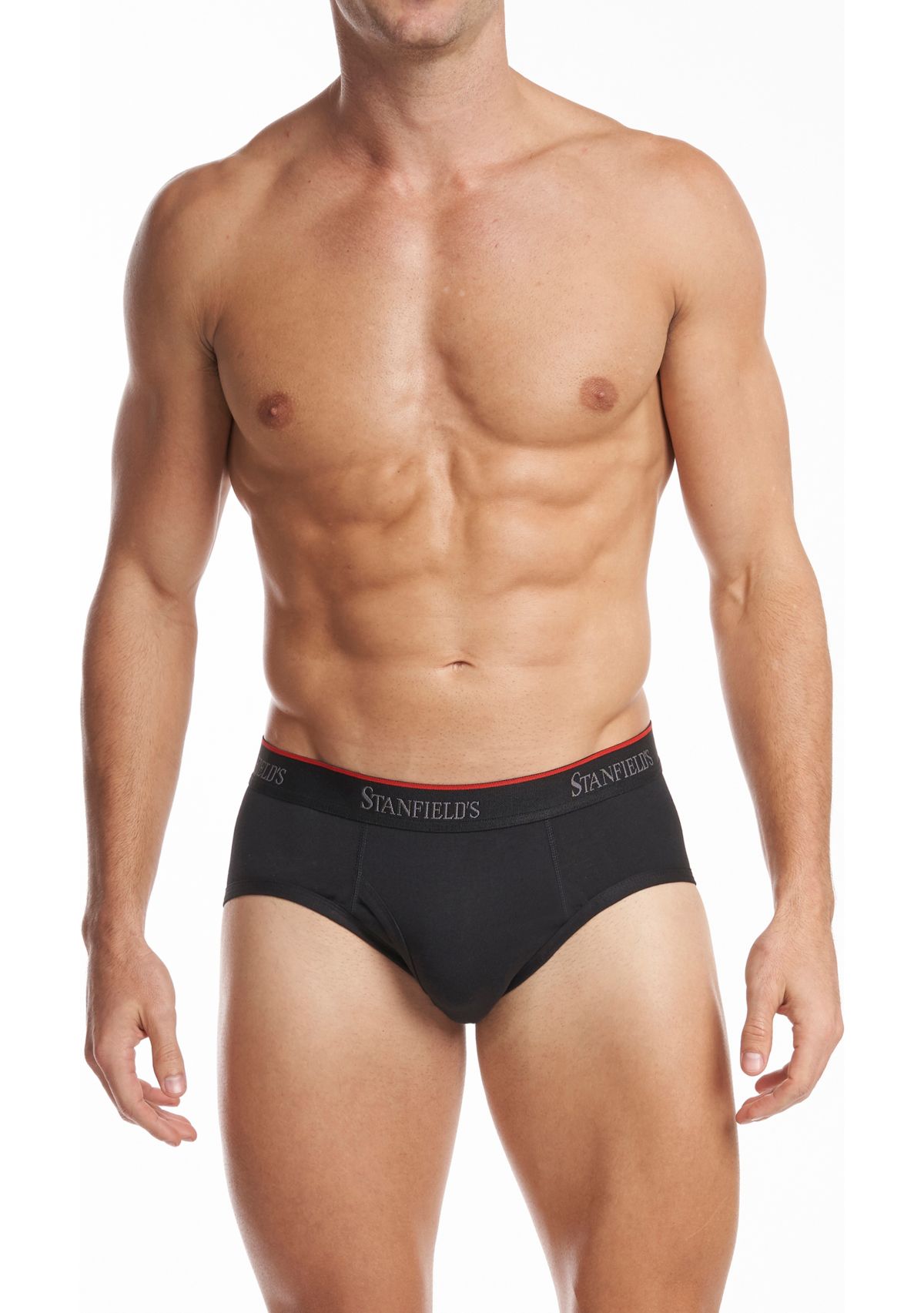 Mens Cotton Stretch Brief Underwear - 3 Pack