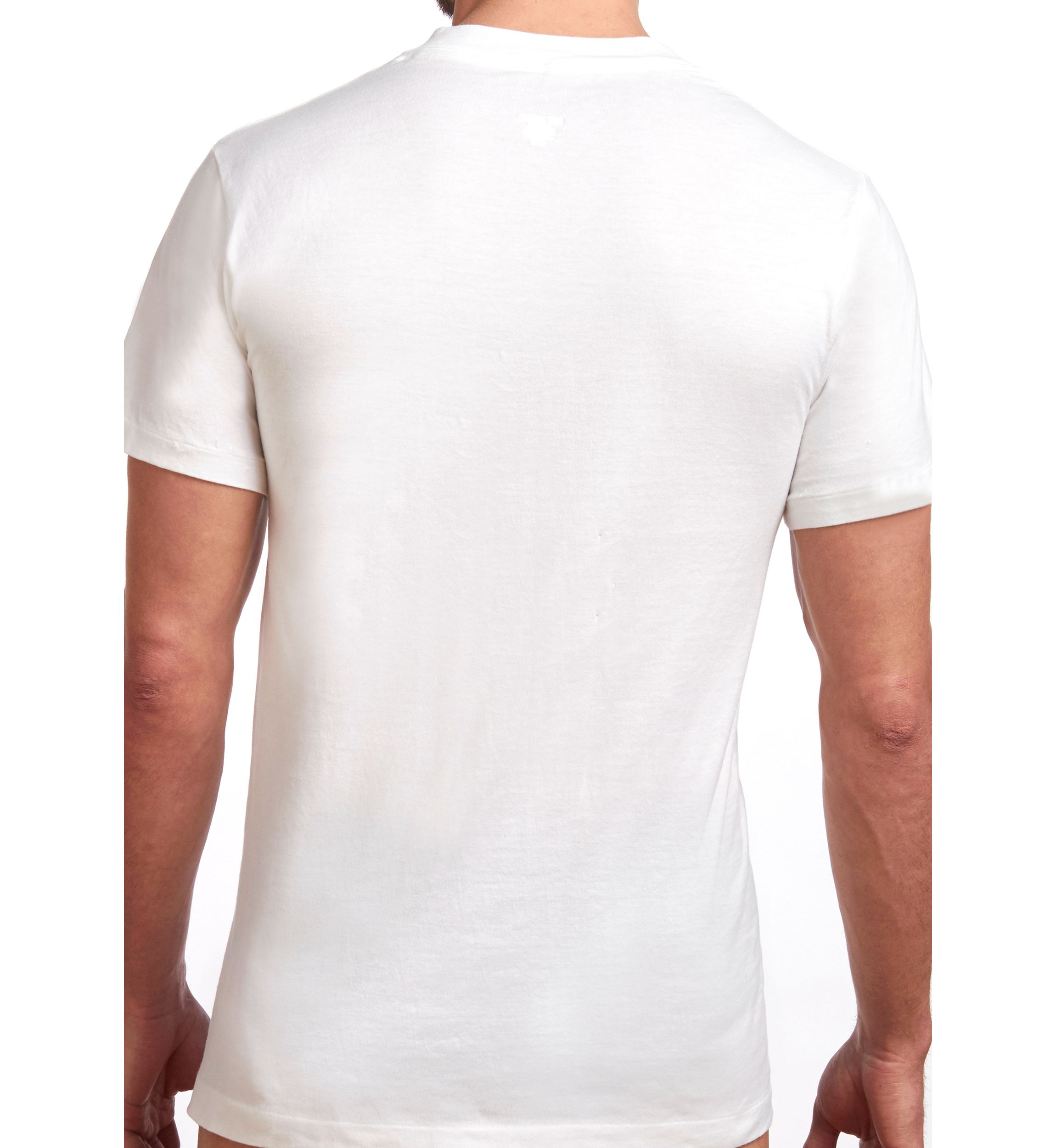Big & Tall Premium 100% Cotton V-Neck T-Shirt- 2 Pack