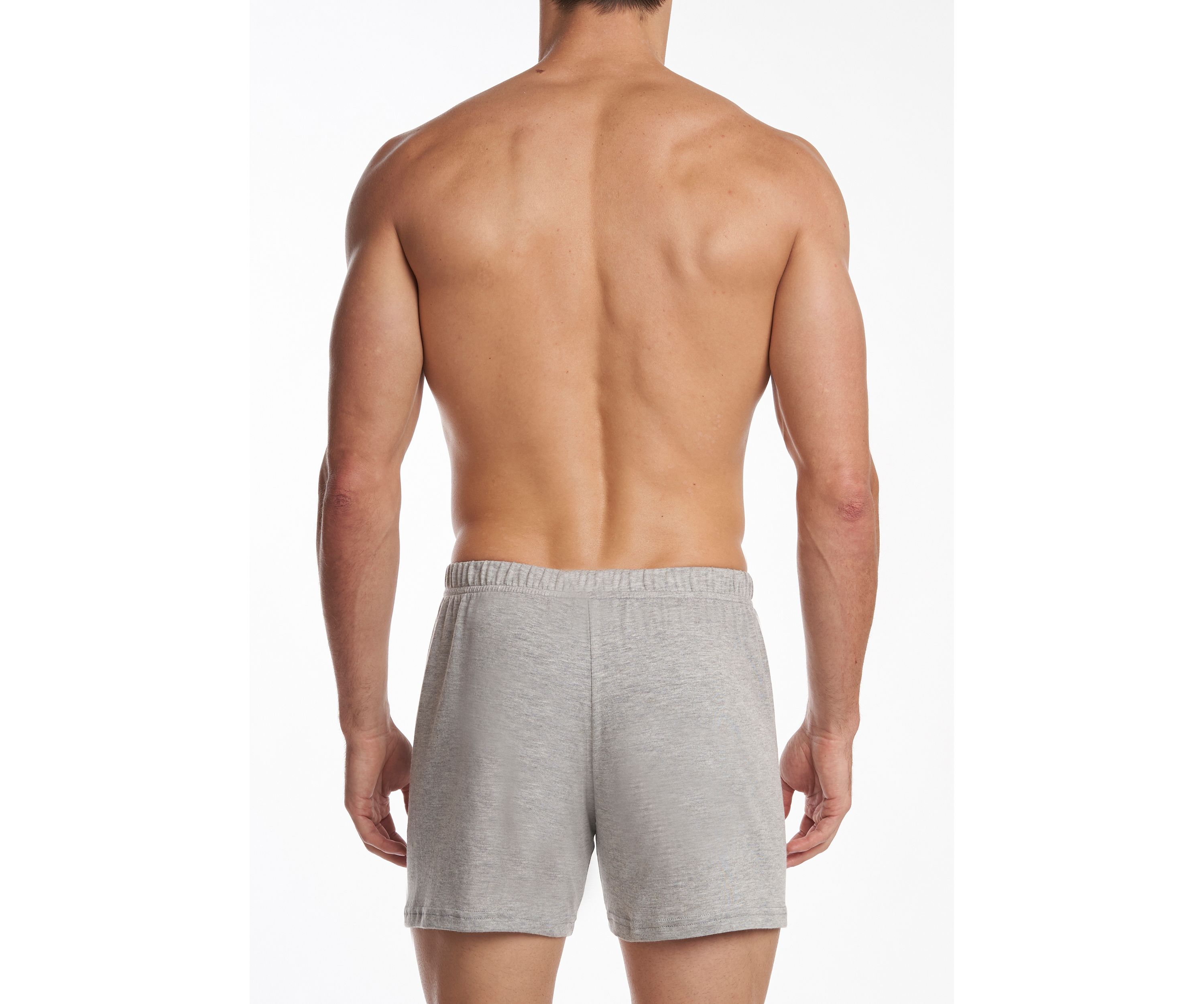 Mens Premium 100% Cotton Knit Boxers - 2 Pack 