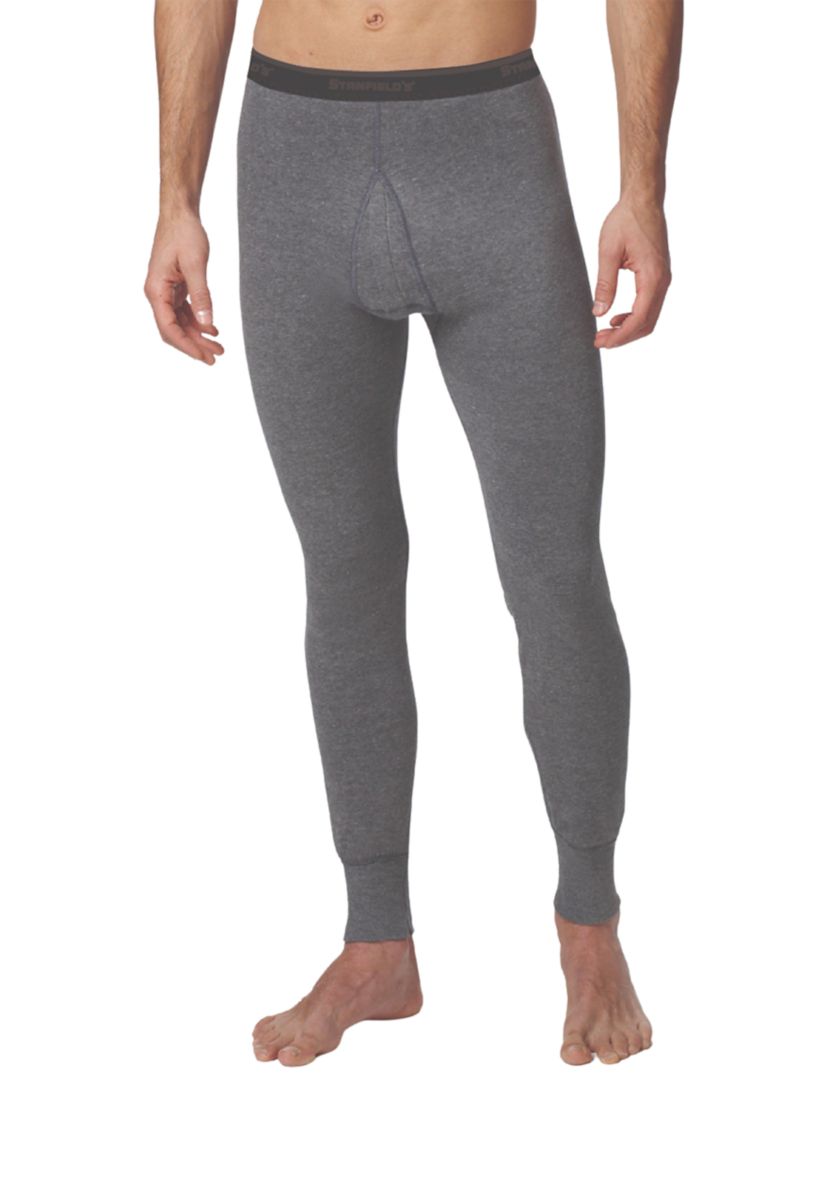 Mens Essentials Two Layer Thermal Long Johns Underwear