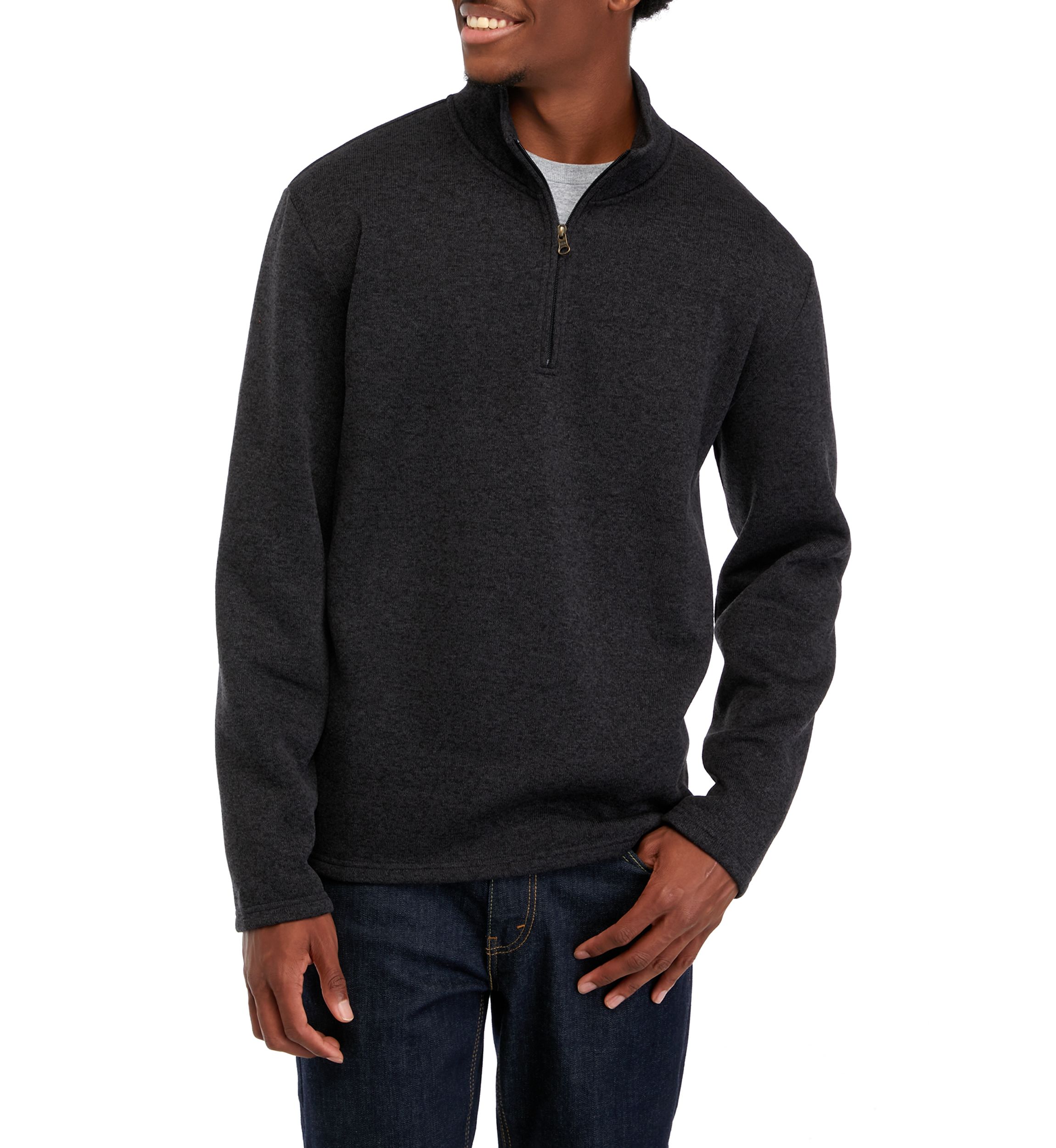 1/4 Zip Pullover Sweater