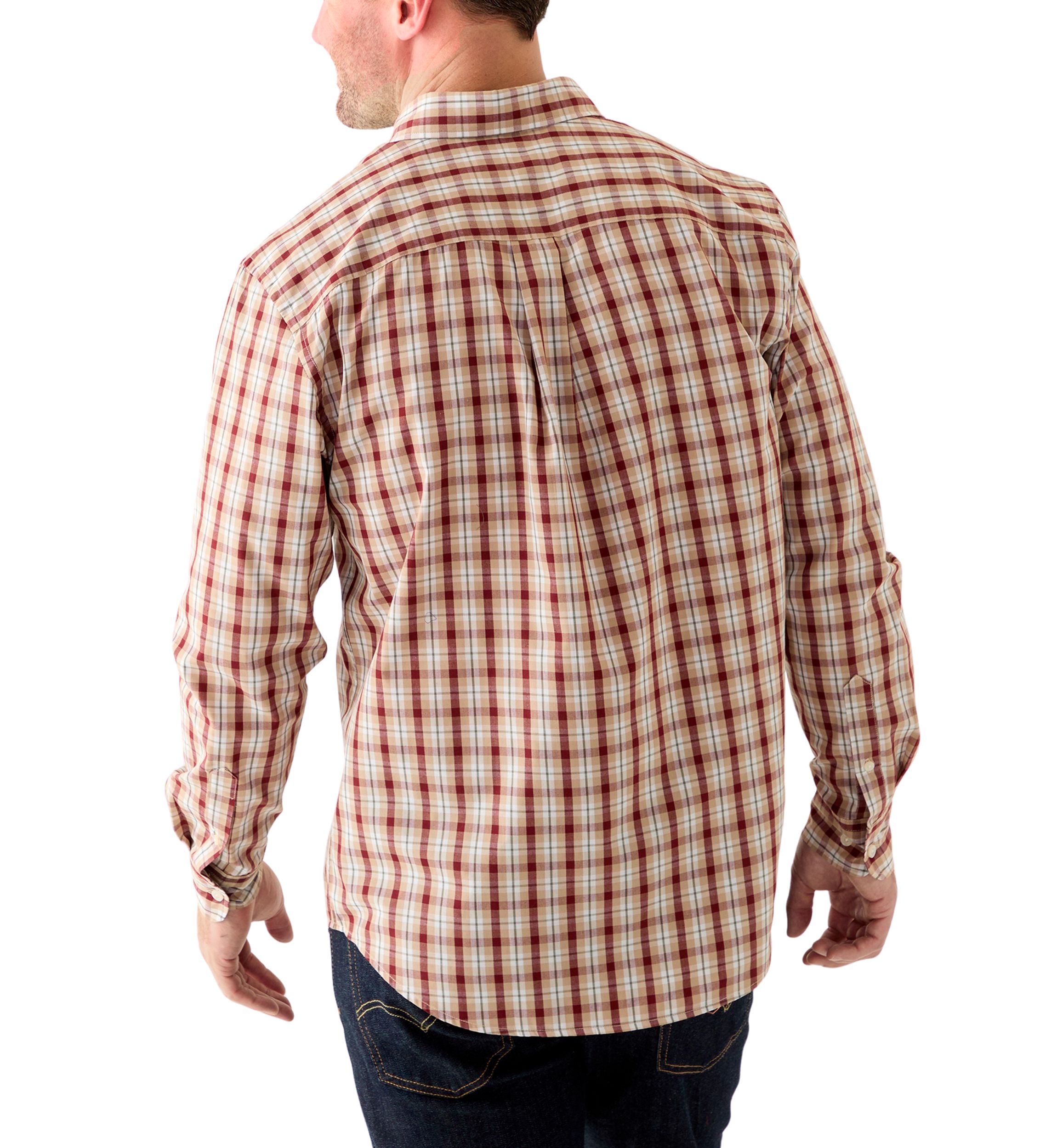 Easy Care Plaid Printed Shirt
