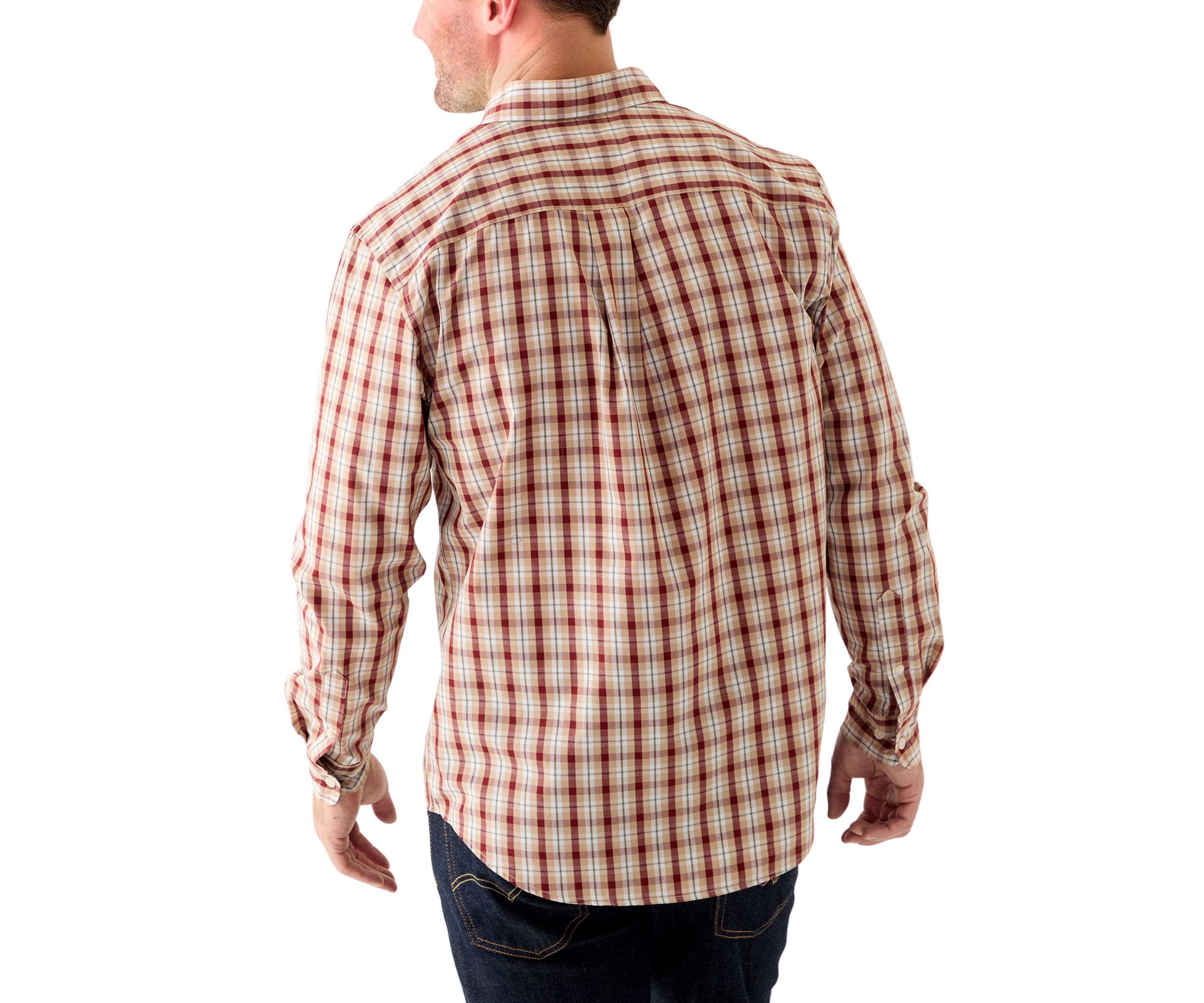 Easy Care Plaid Printed Shirt