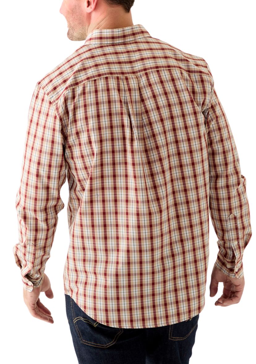 Easy Care Plaid Printed Shirt
