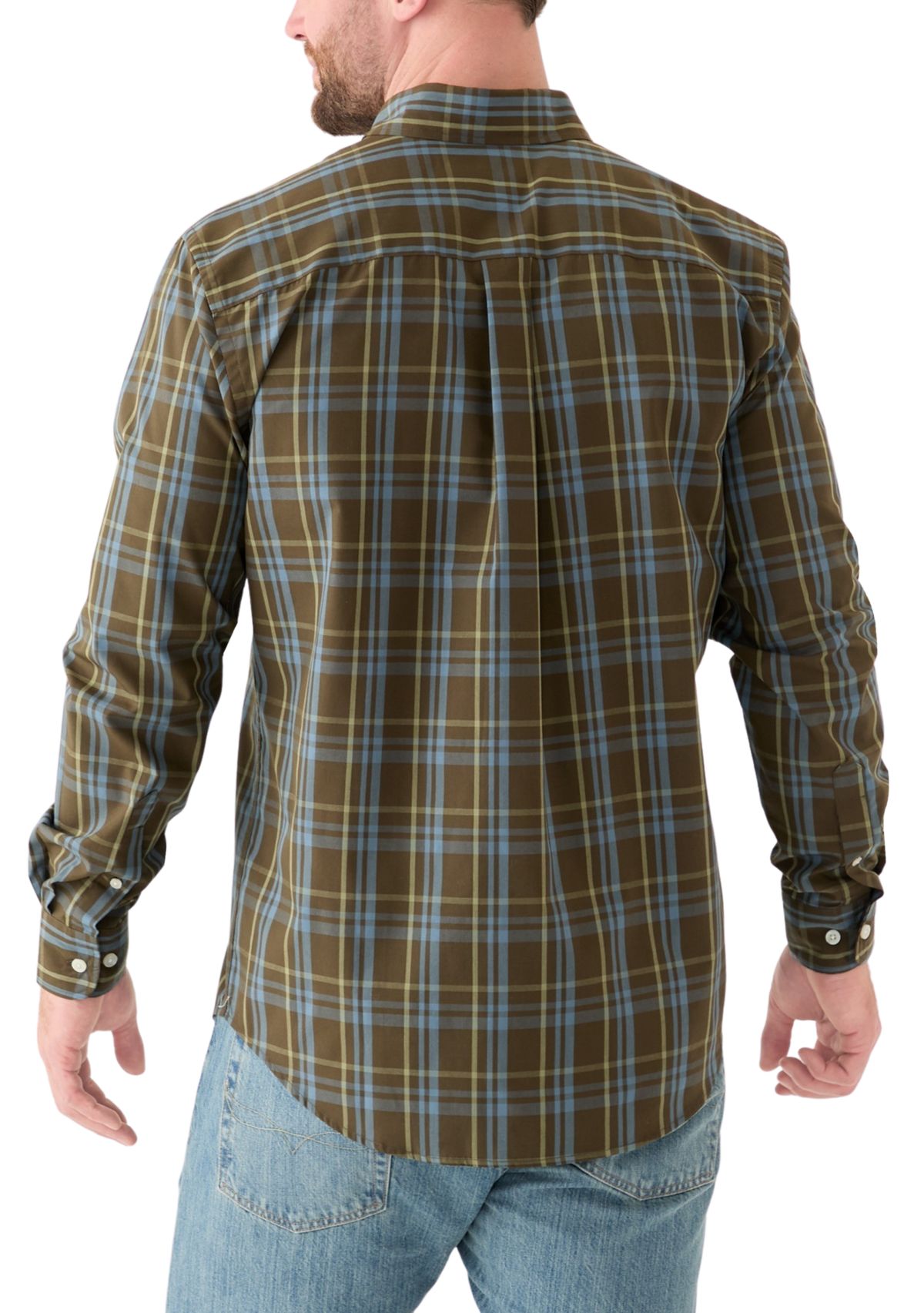Easy Care Plaid Printed Shirt