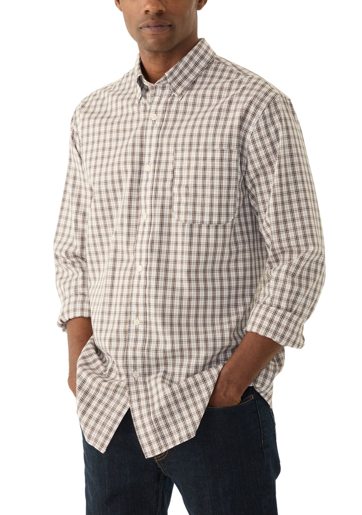 Easy Care Plaid Shirt