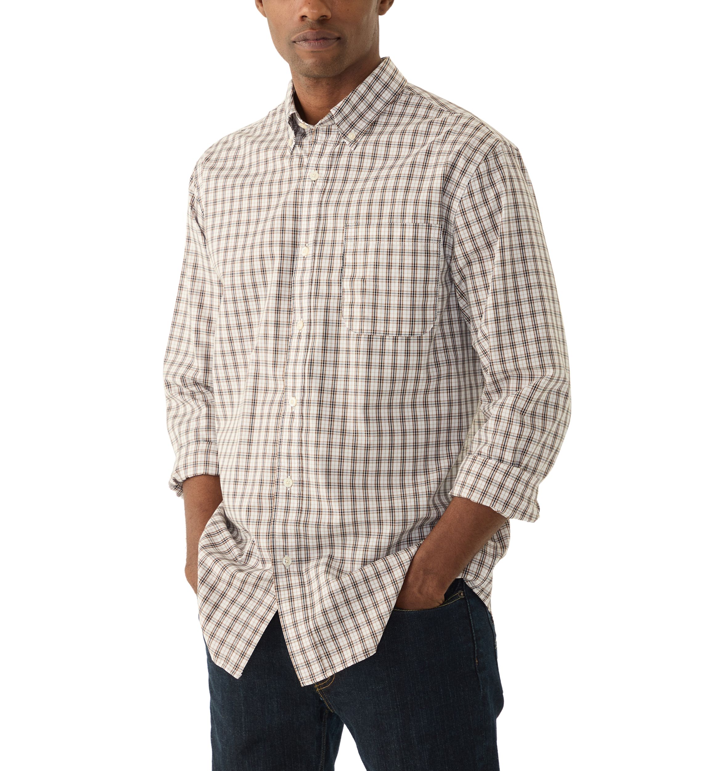 Easy Care Plaid Shirt