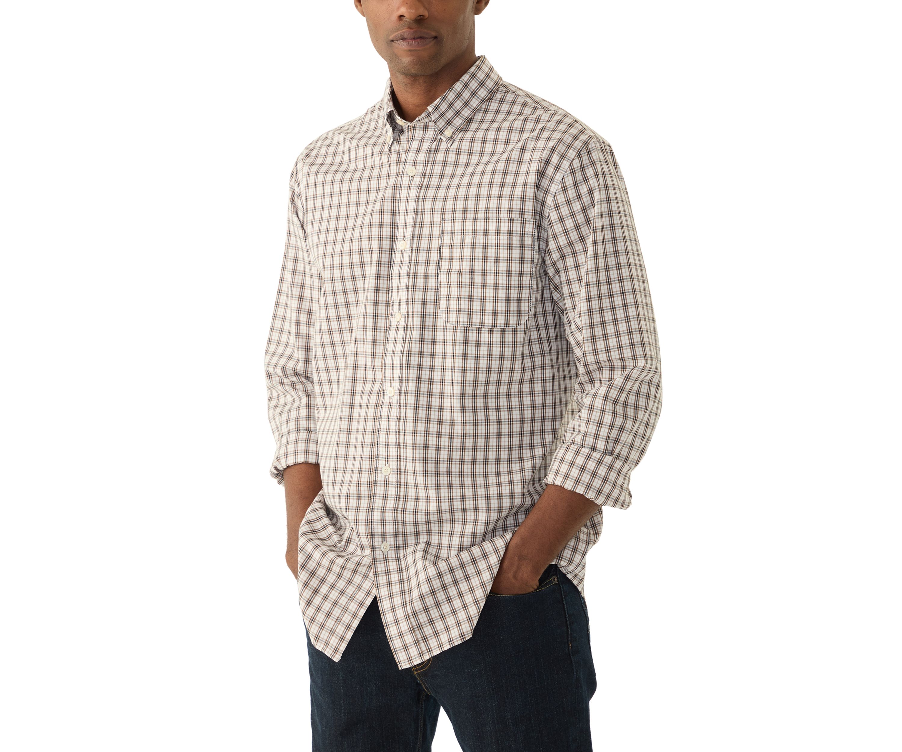 Easy Care Plaid Shirt