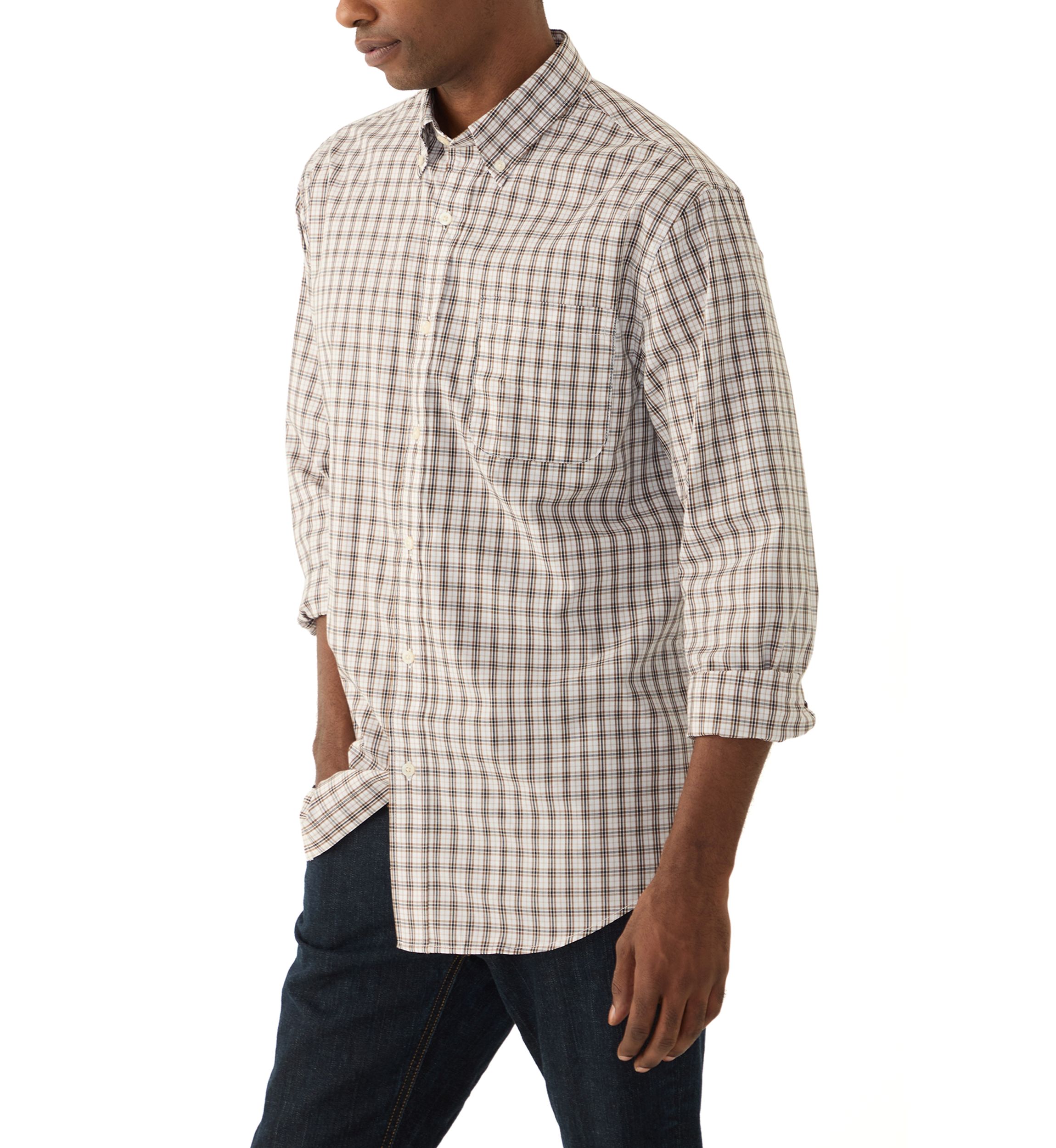 Easy Care Plaid Shirt
