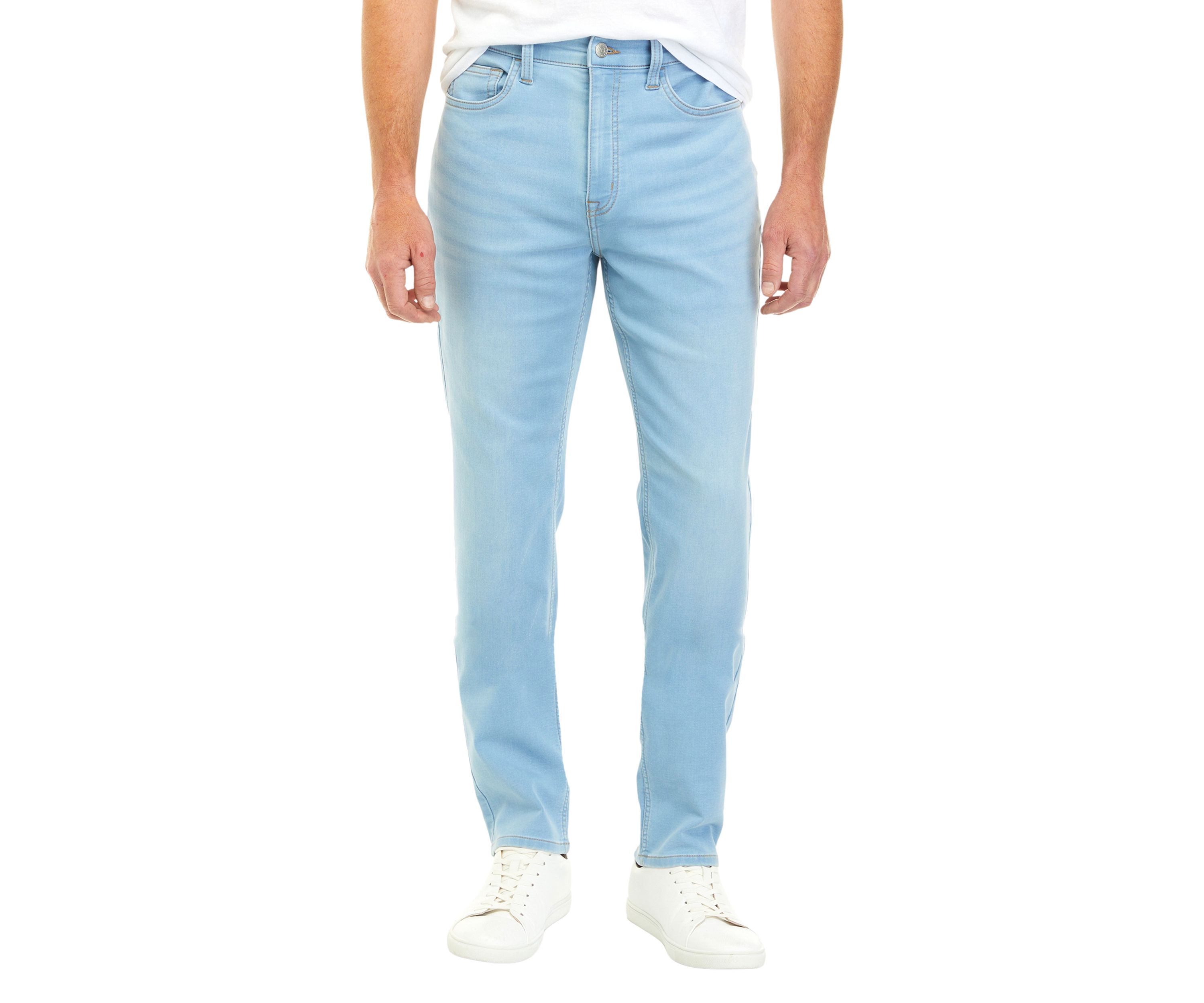 Knit Denim Slim Jeans 