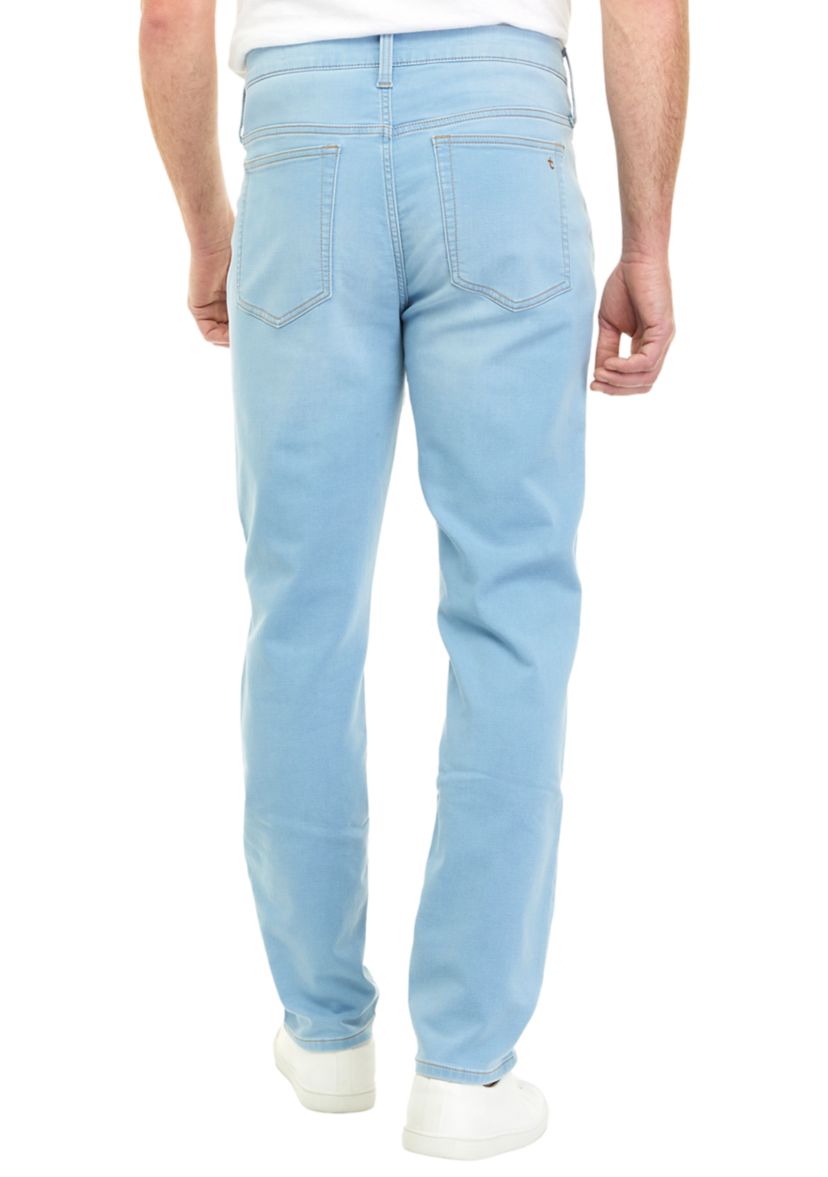 Knit Denim Slim Jeans 