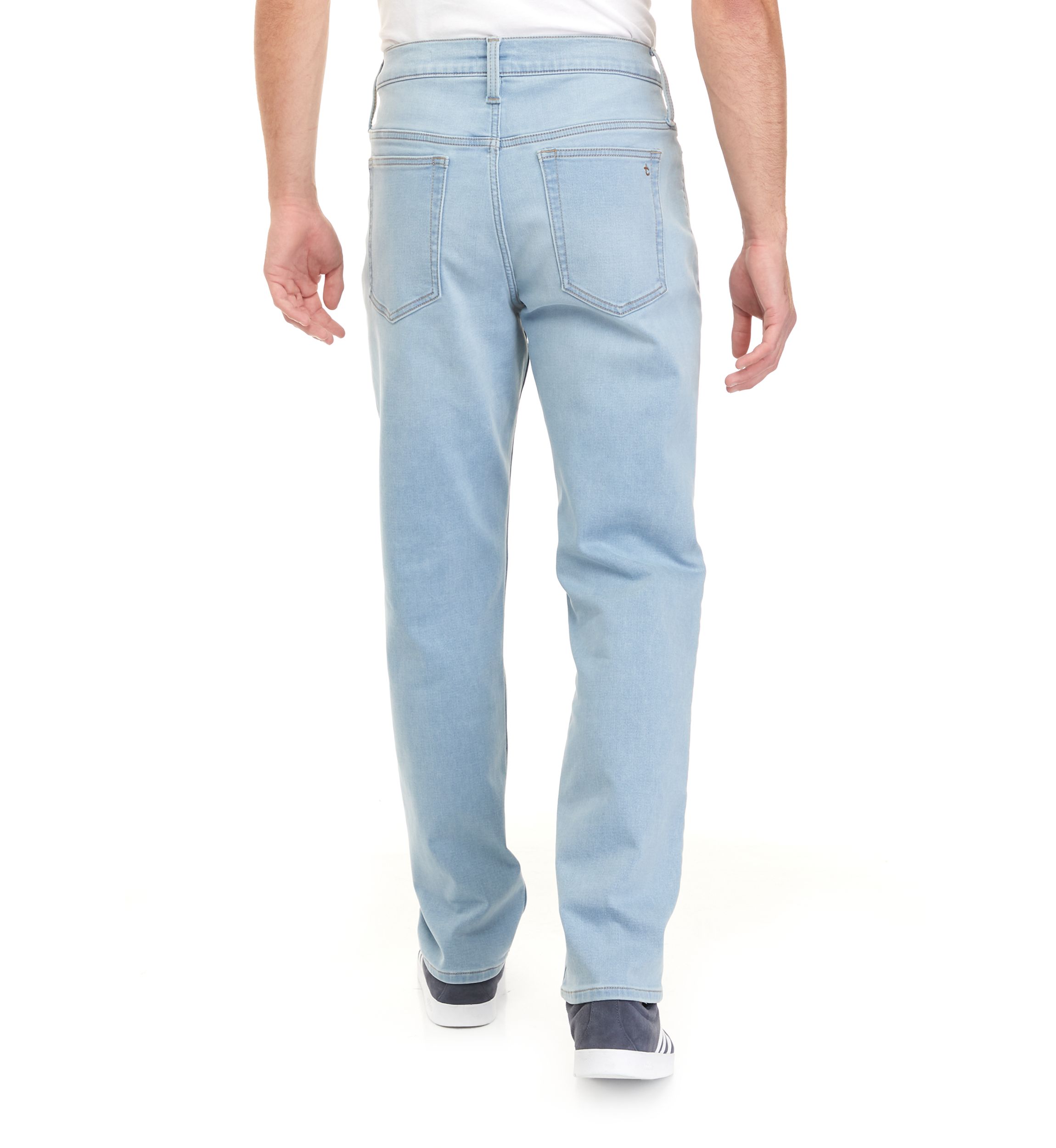 Knit Denim Athletic Jeans 