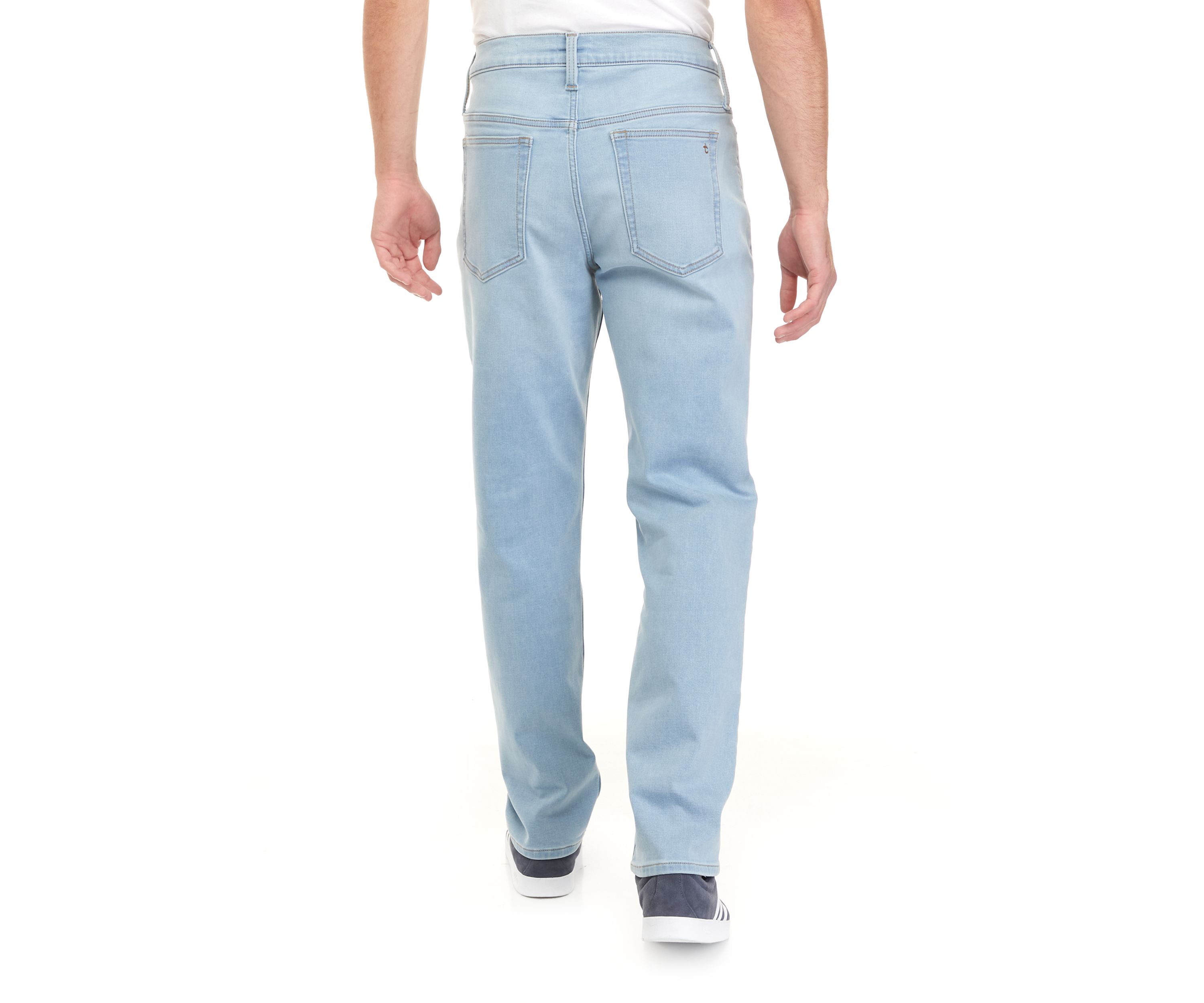 Knit Denim Athletic Jeans 