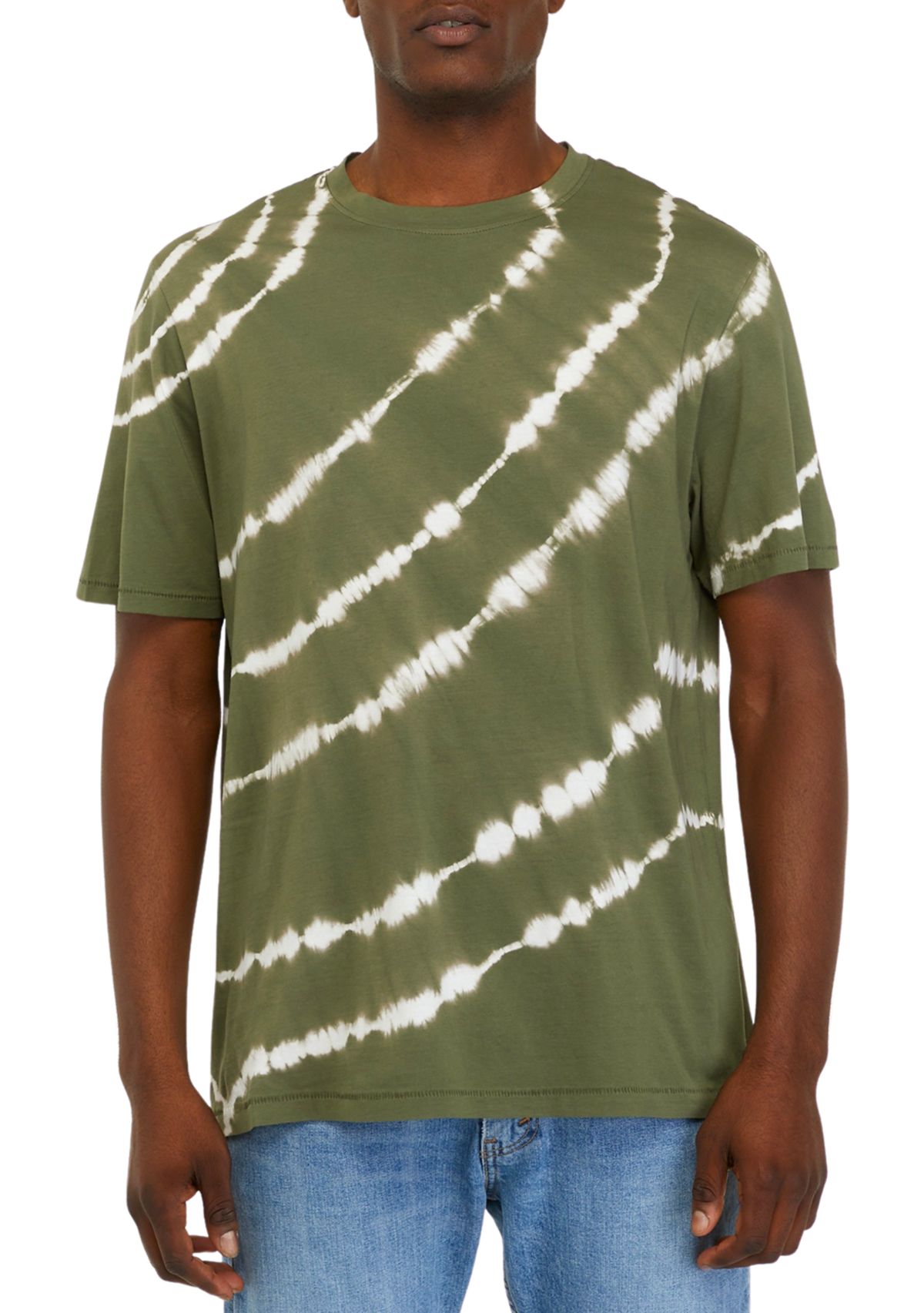 Short Sleeve Tie Dye Crew T-Shirt 