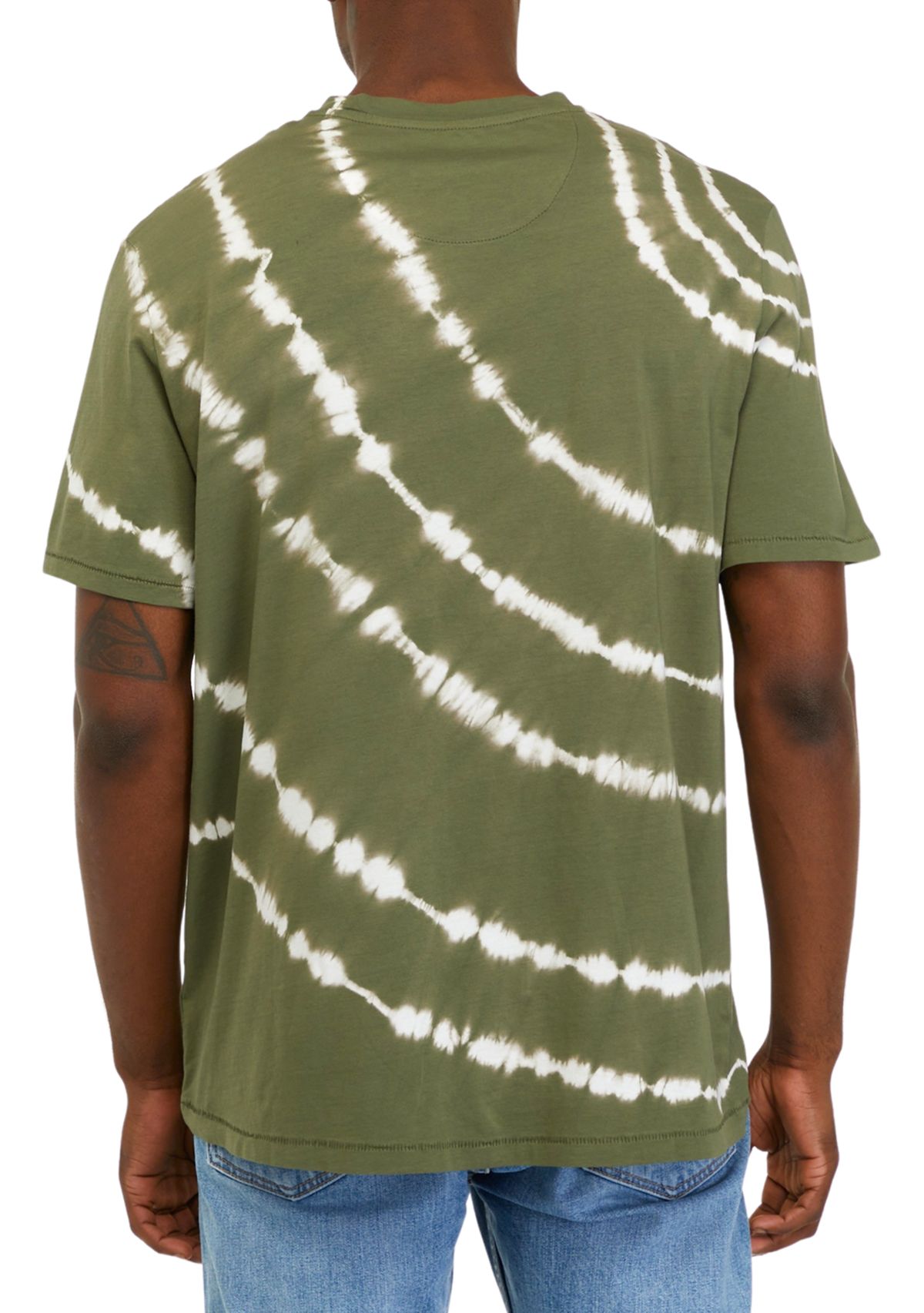 Short Sleeve Tie Dye Crew T-Shirt 