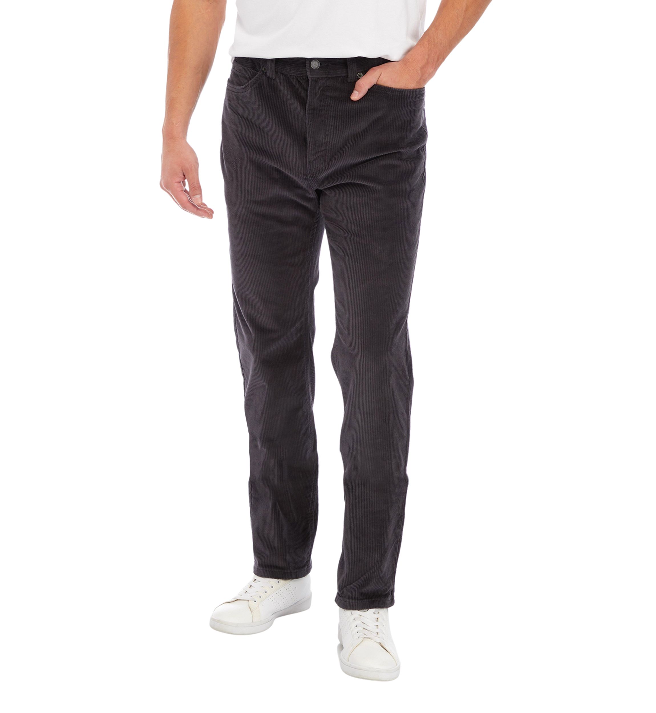 Mens Slim Fit Corduroy Pants