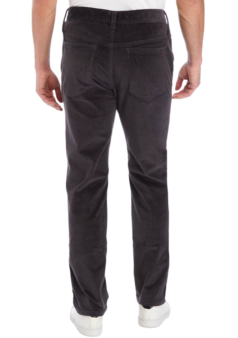 Mens Slim Fit Corduroy Pants