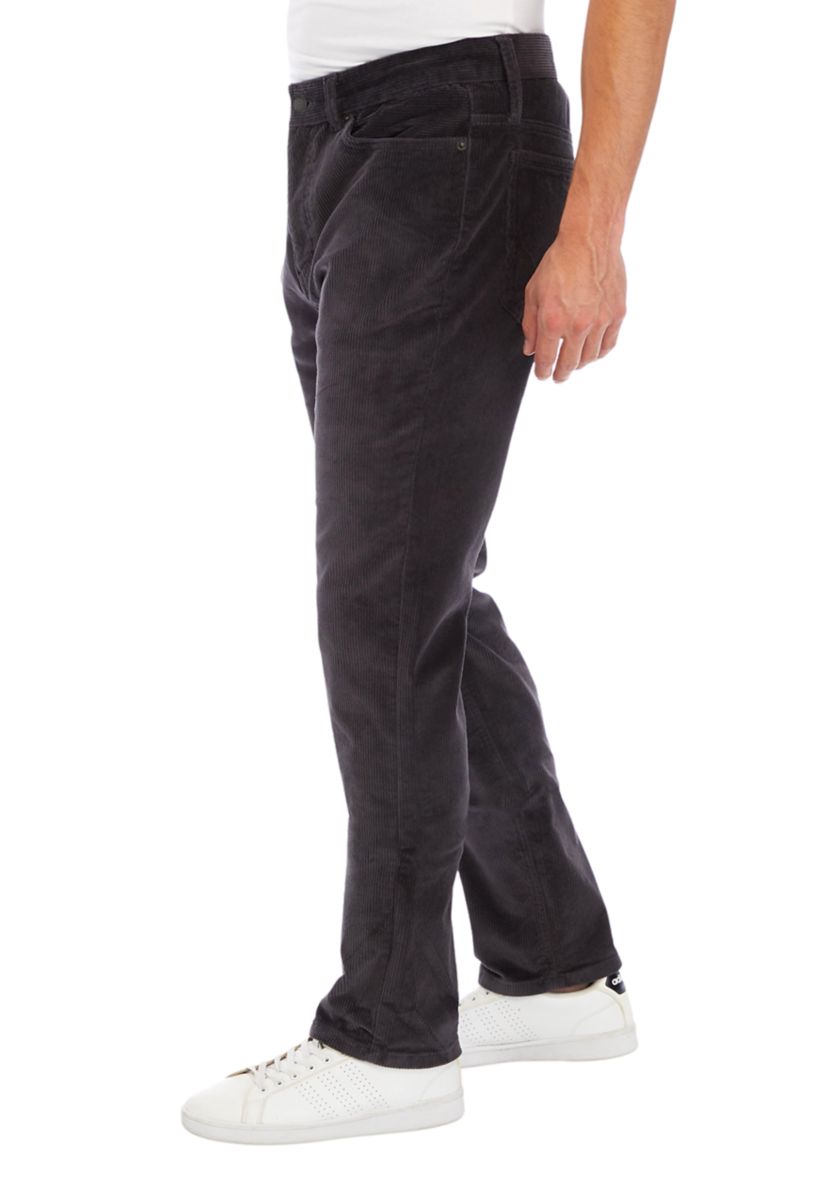Mens Slim Fit Corduroy Pants