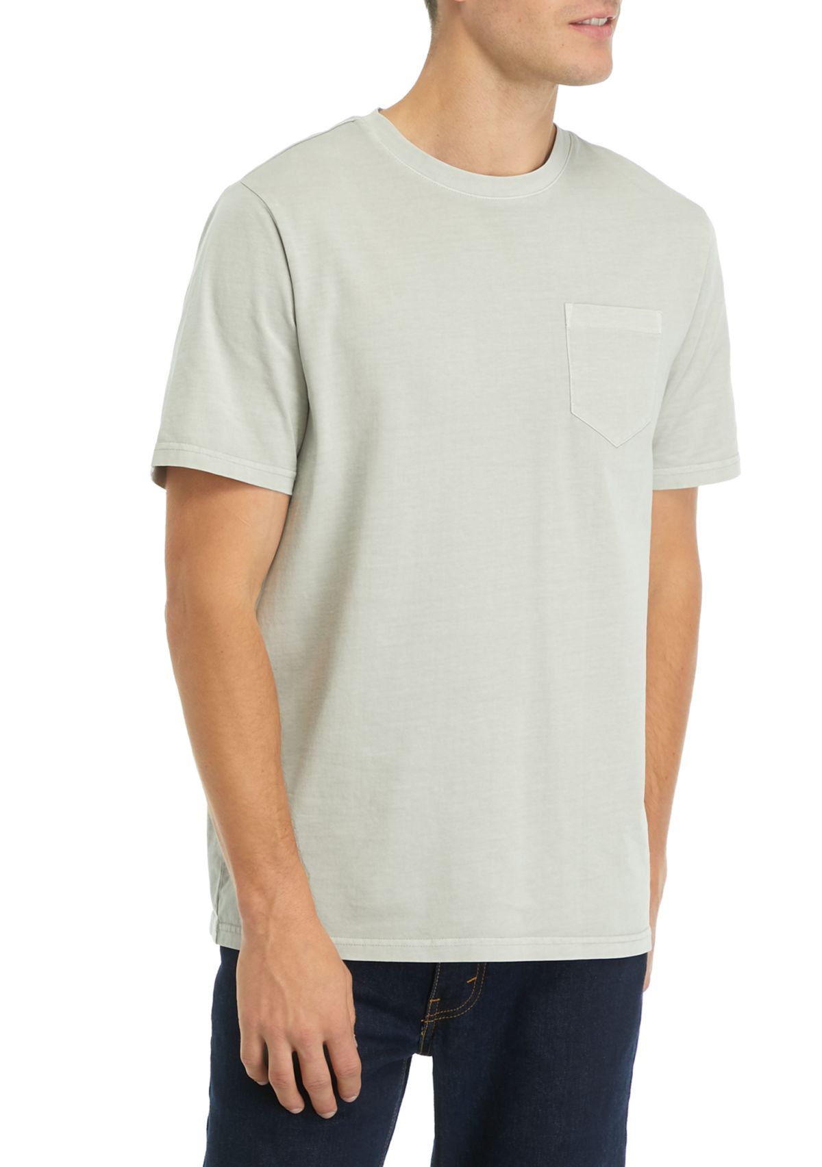 Short Sleeve Garment Dyed T-Shirt