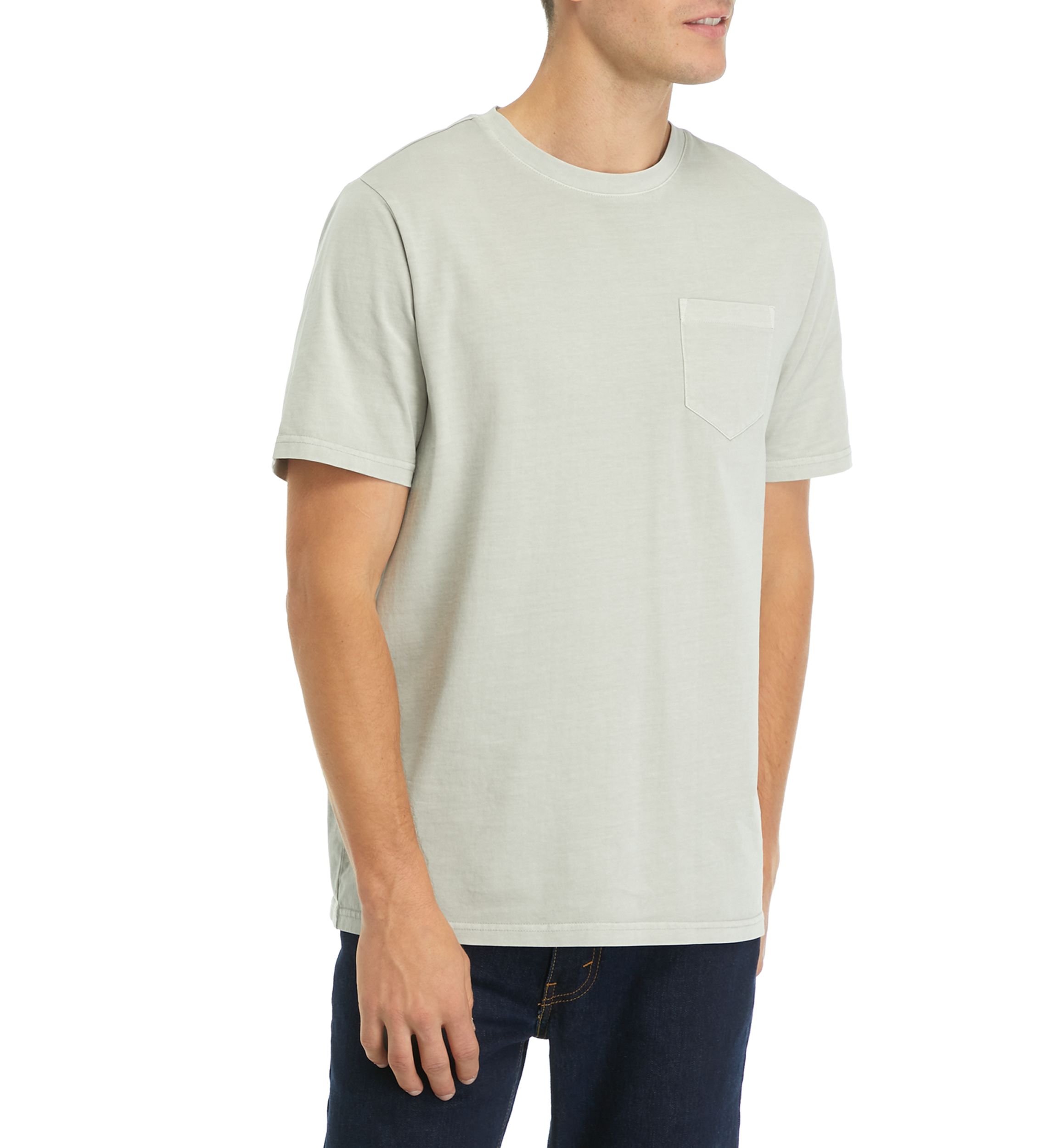 Short Sleeve Garment Dyed T-Shirt