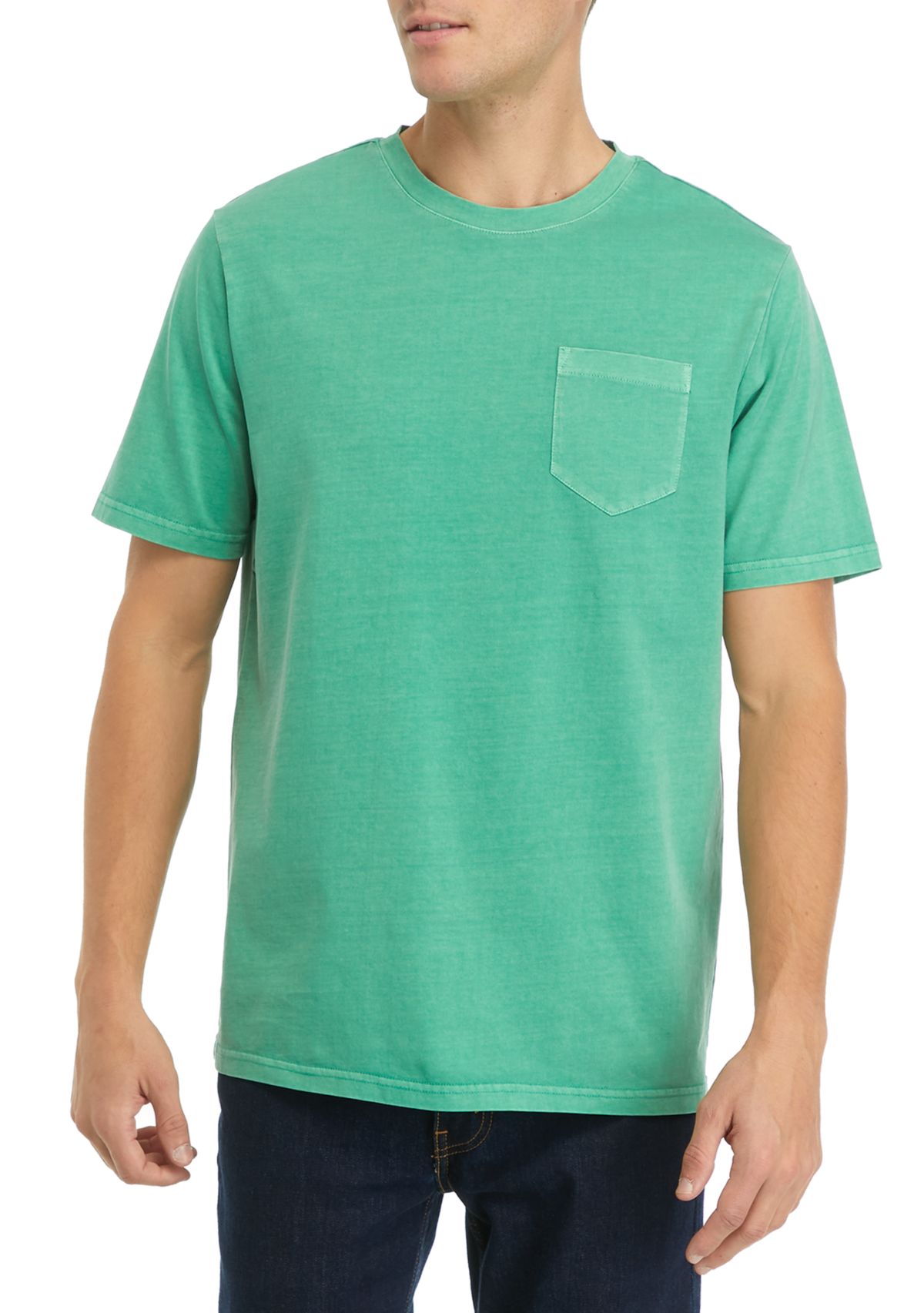 Short Sleeve Garment Dyed T-Shirt