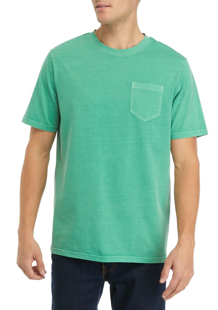 Short Sleeve Garment Dyed T-Shirt