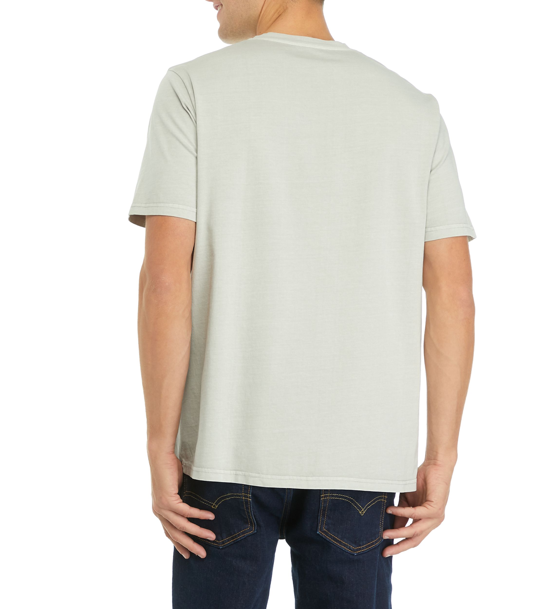 Short Sleeve Garment Dyed T-Shirt