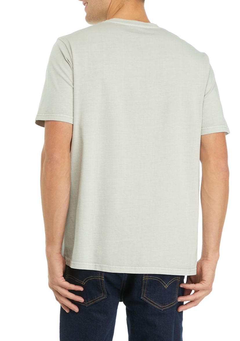 Short Sleeve Garment Dyed T-Shirt