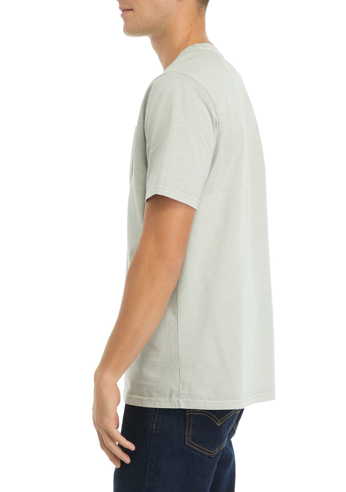 Short Sleeve Garment Dyed T-Shirt