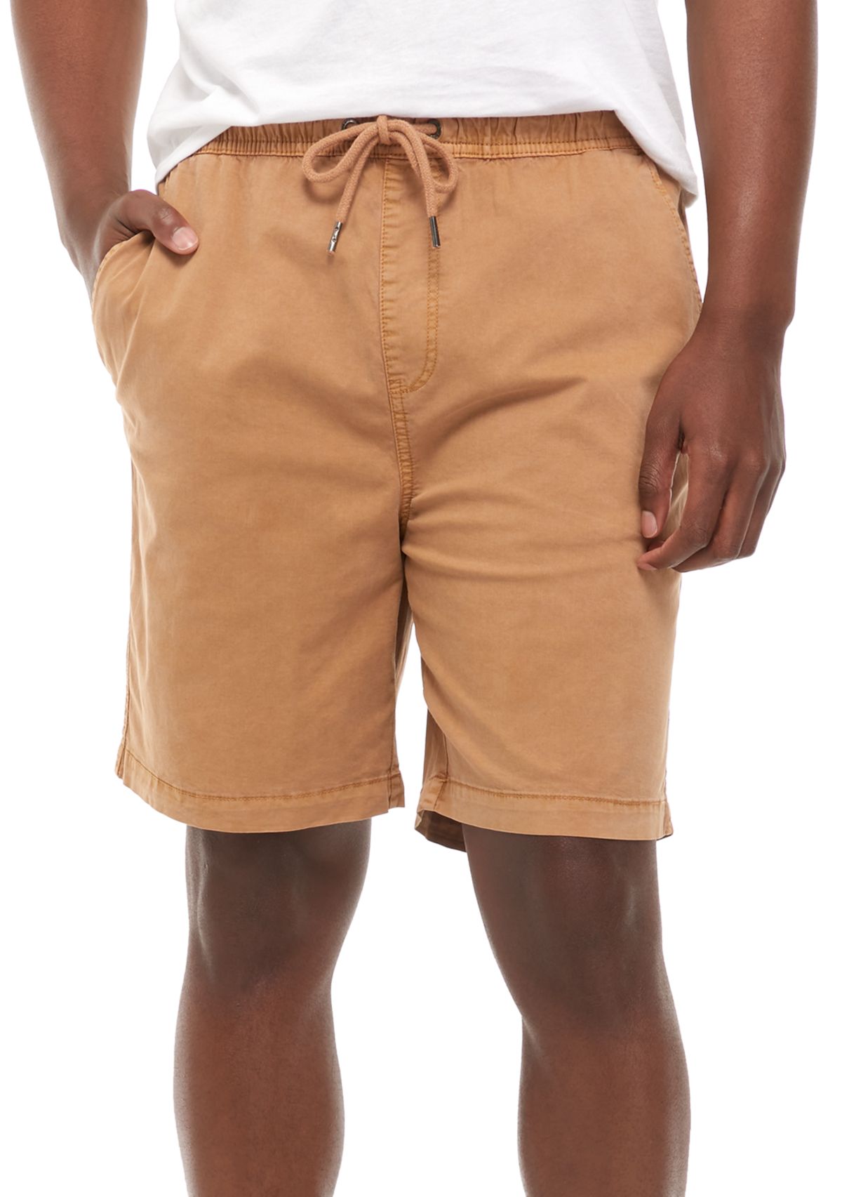 Solid Pull On Shorts