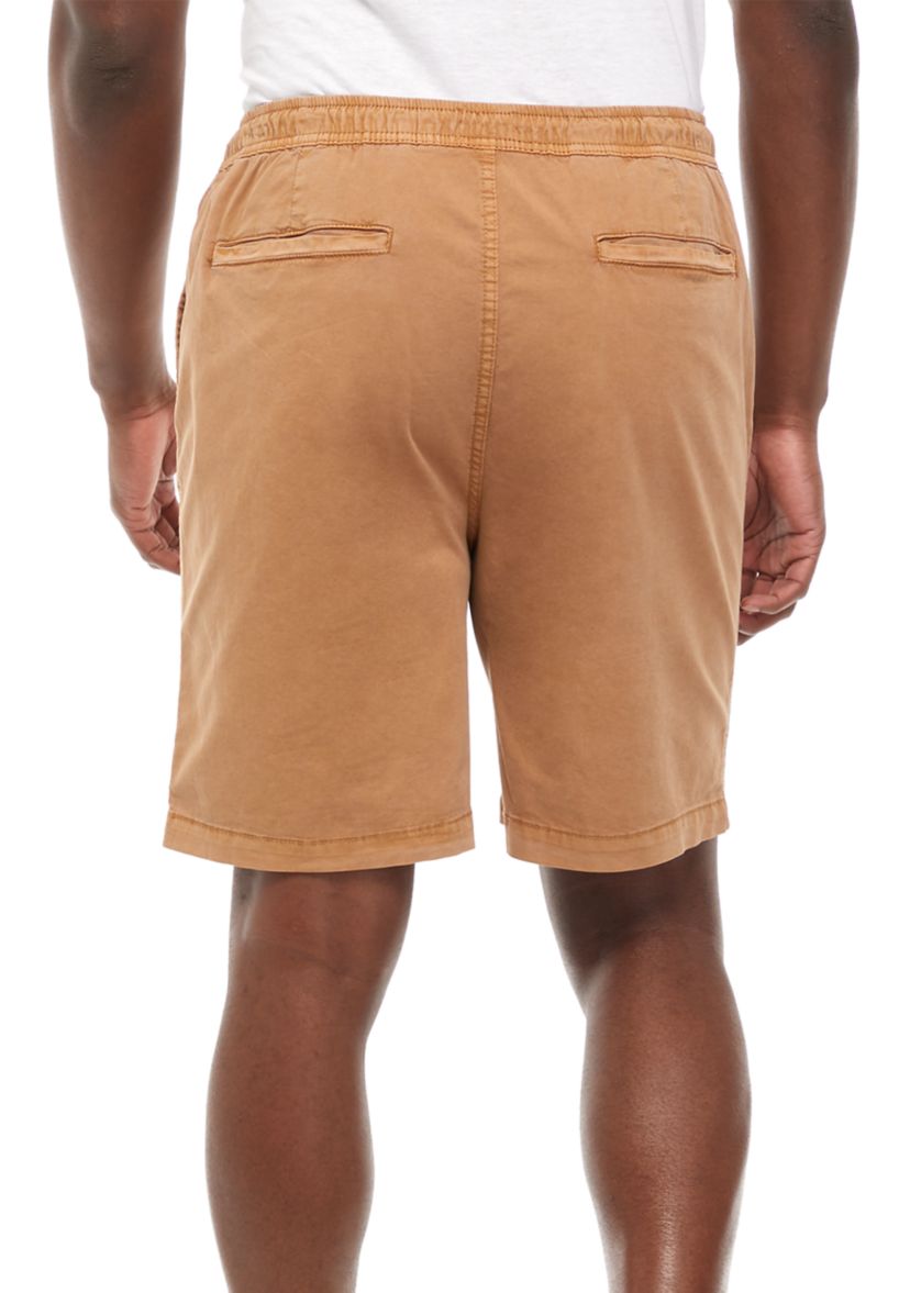 Solid Pull On Shorts