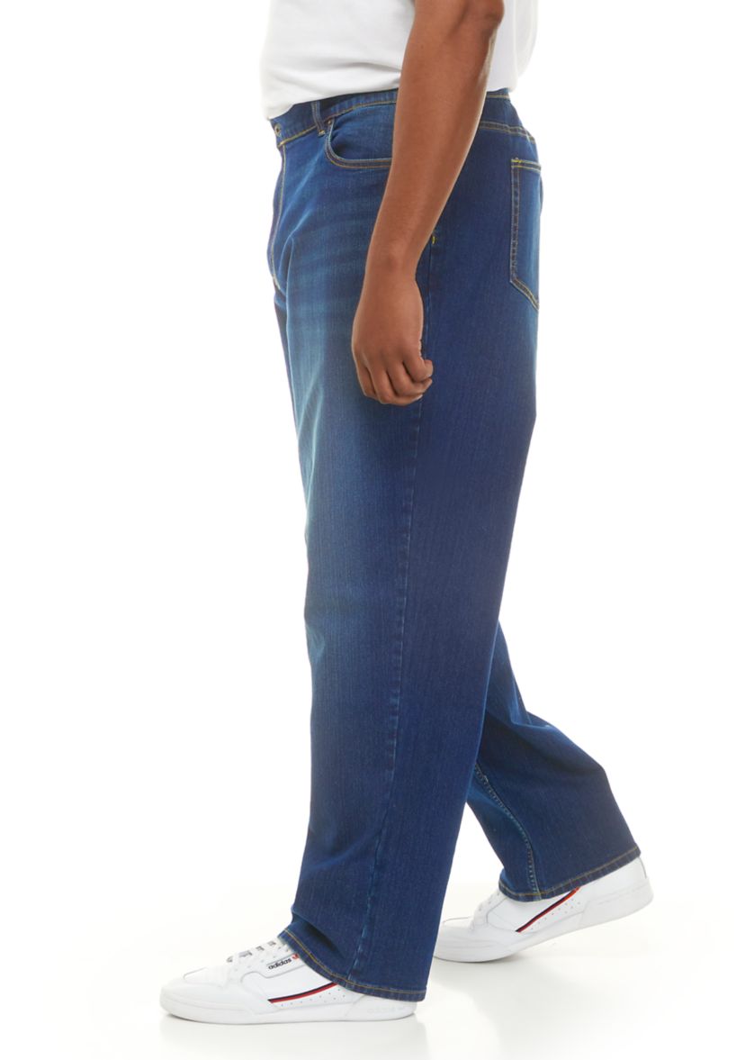 Big & Tall Athletic Fit Denim Jeans