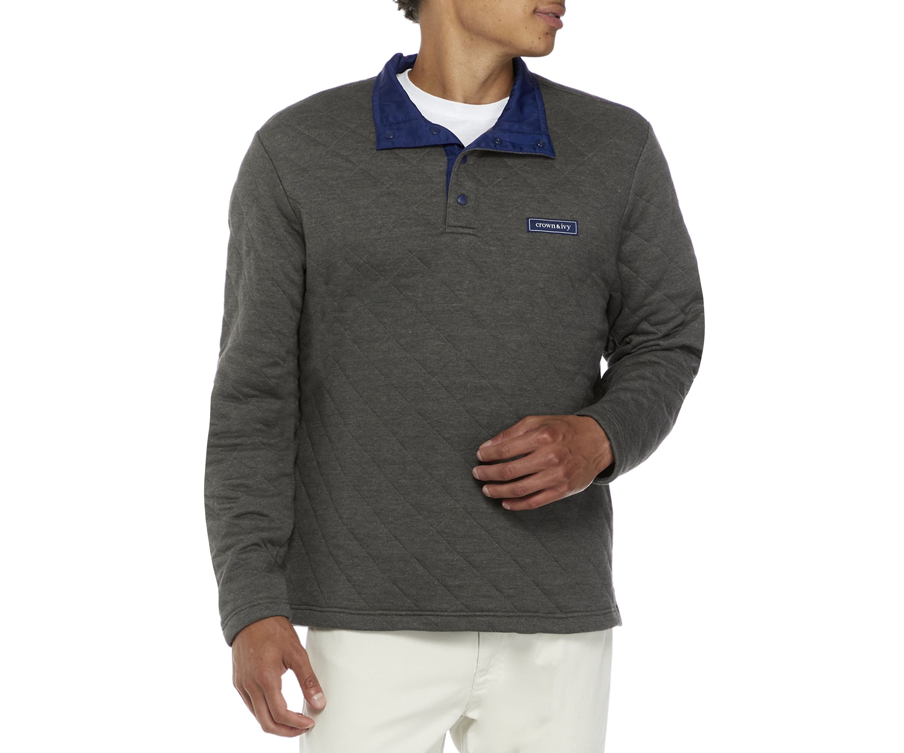 Quilted Pullover