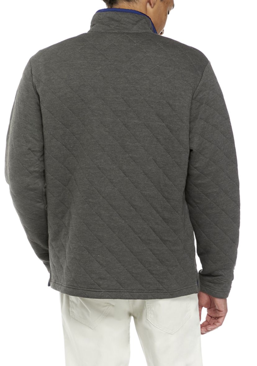 Quilted Pullover