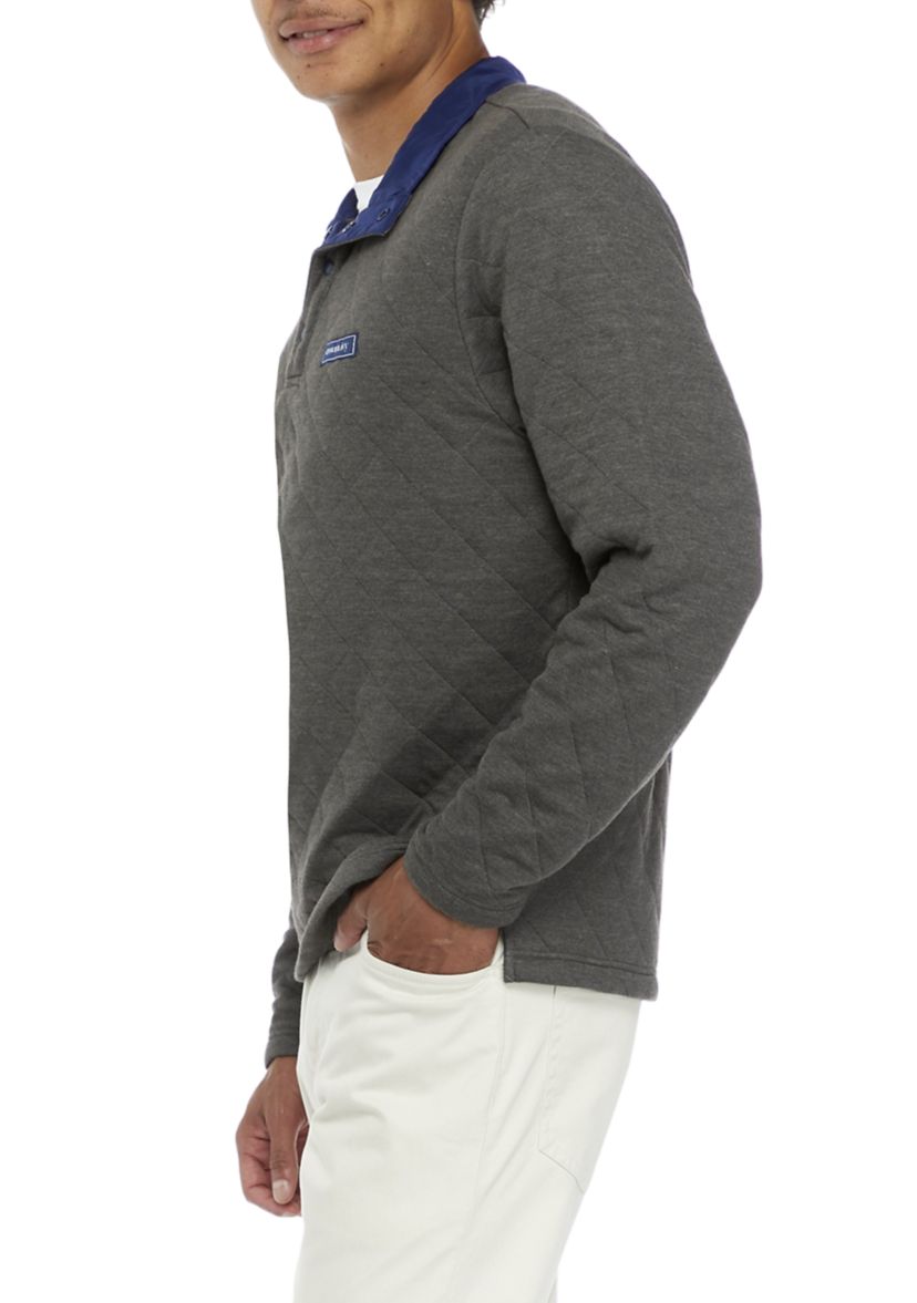 Quilted Pullover
