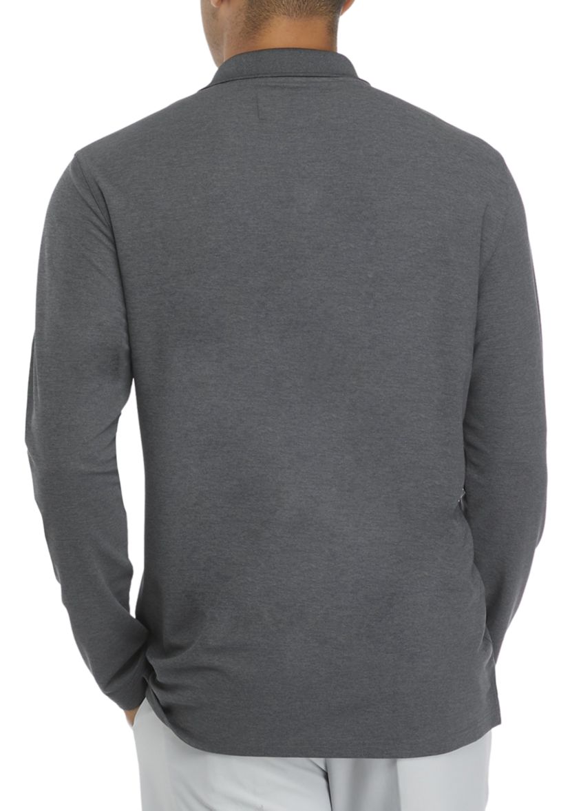 Long Sleeve Piqué Polo Shirt 