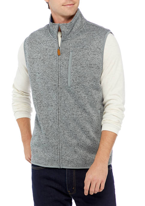 Crown & Ivy™ Sweater Fleece Vest