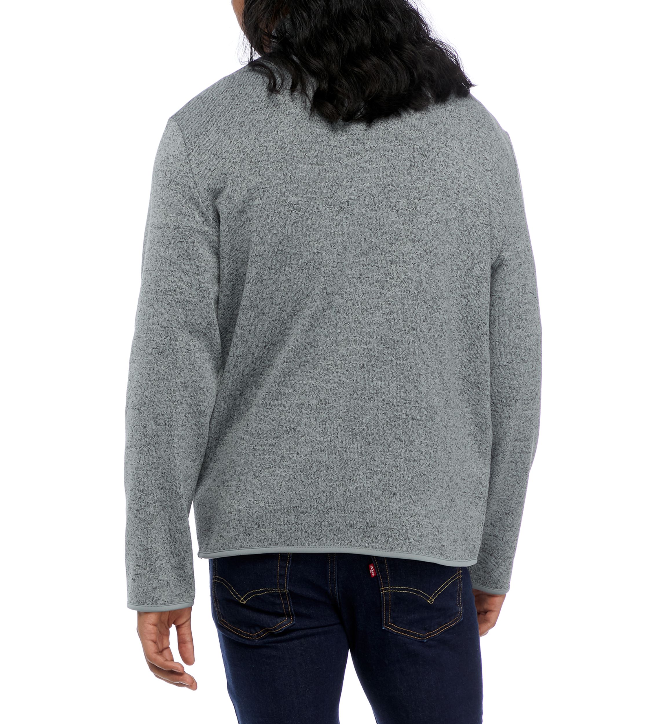 Sweater Fleece Quarter Zip Pullover