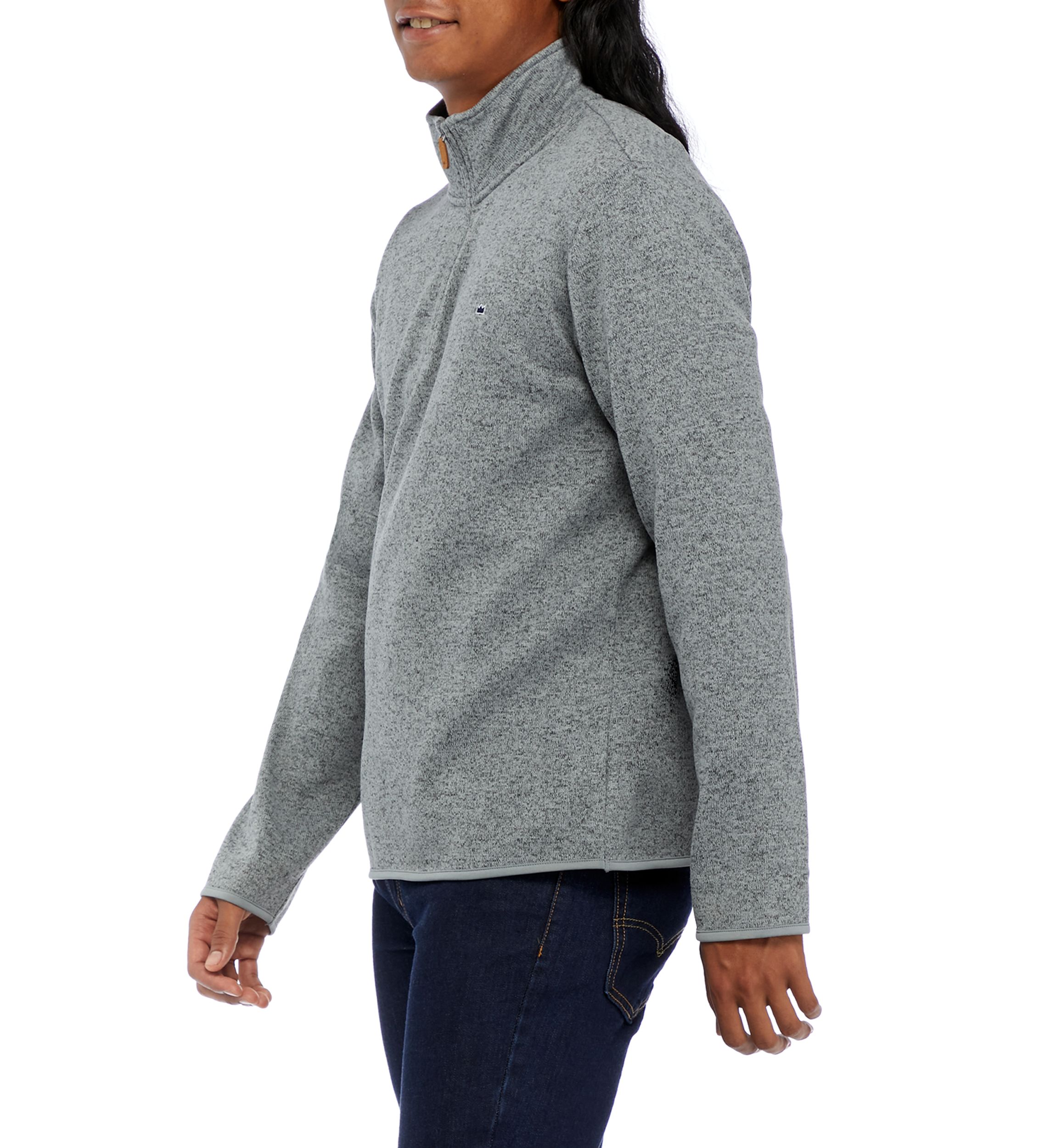 Sweater Fleece Quarter Zip Pullover