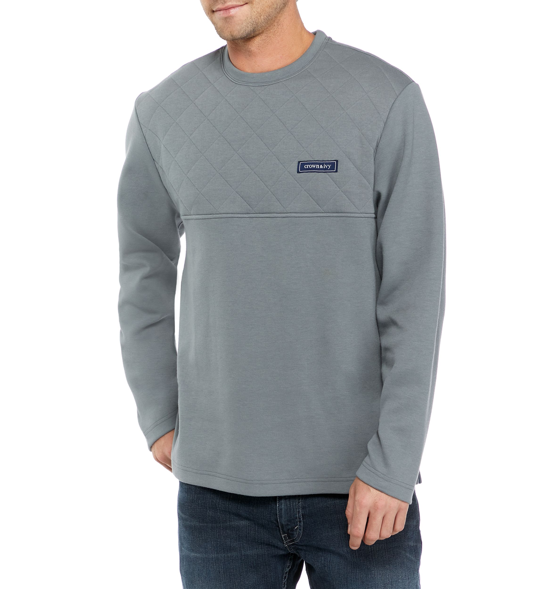 Long Sleeve Quilted T-Shirt